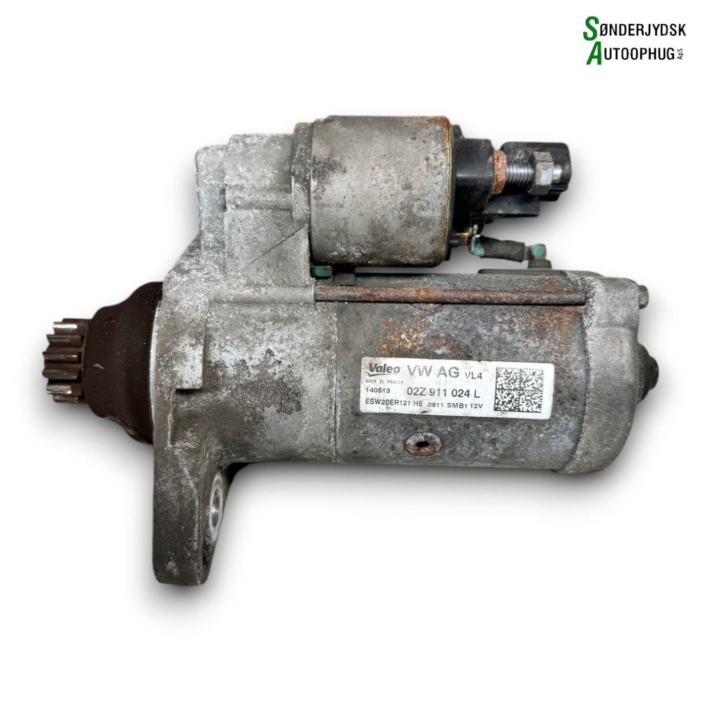 Skoda Octavia Starter Med OEM Nr. 02Z911021K Fra Skoda Ophugger