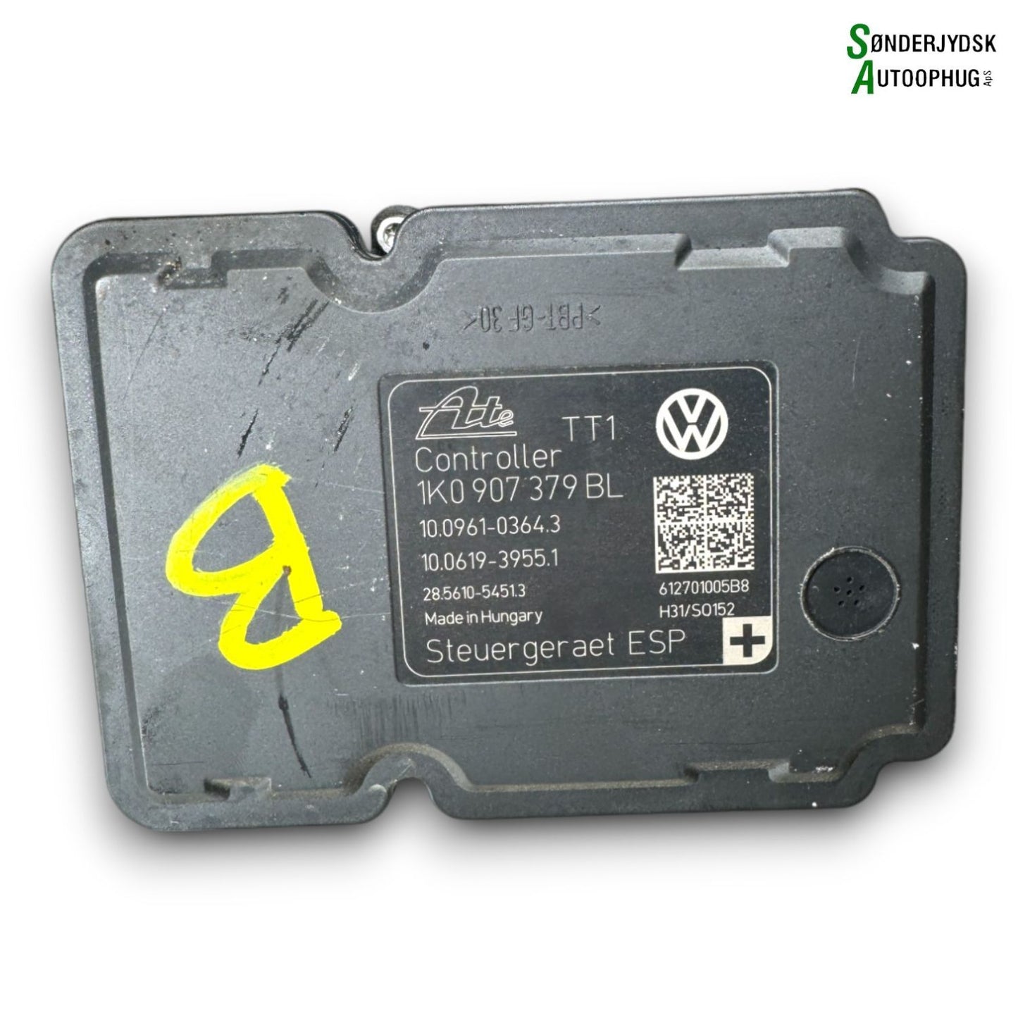 VW Golf 6 1K Abs Pumpe Med OEM Nr. 1K0614517DP Fra VW Ophugger