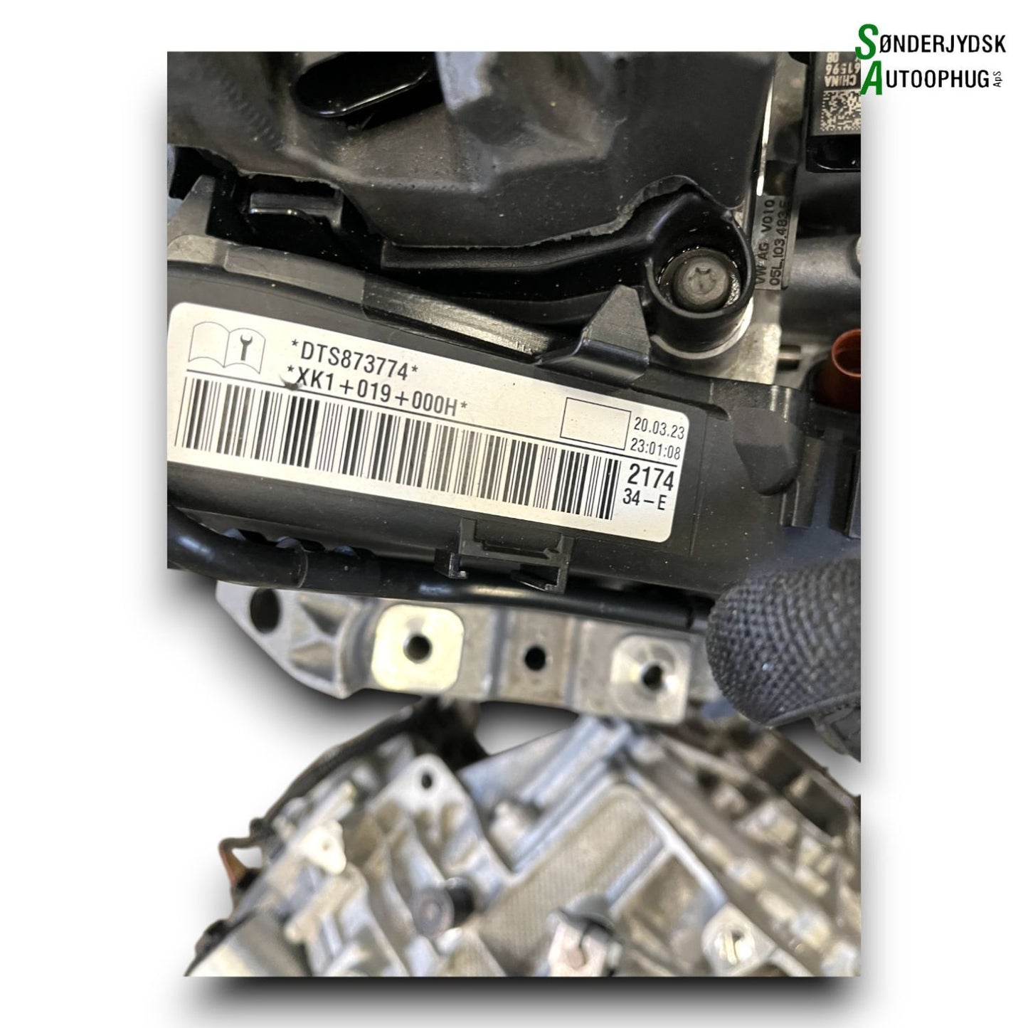 VW Touran 5T Motor Med OEM Nr. DTSB Fra VW Ophugger