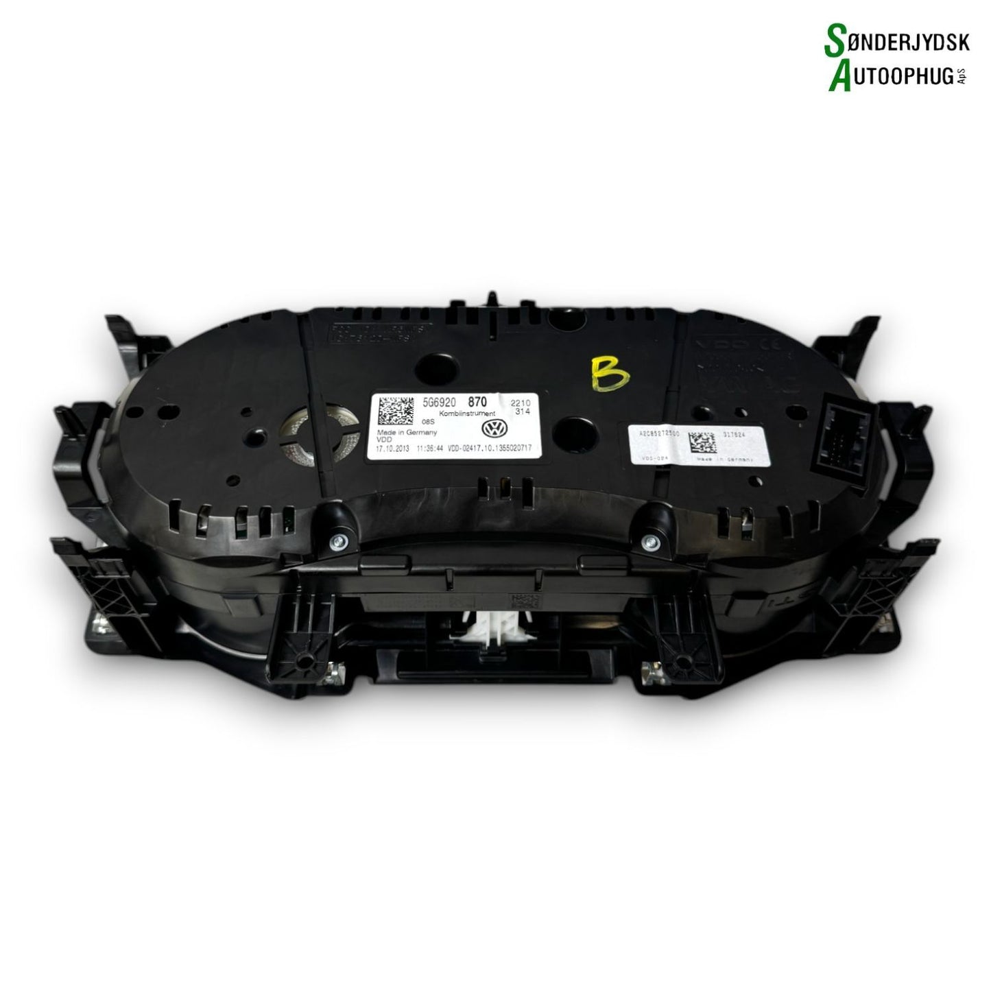 VW Golf 7 Au Speedometer - Instrument Med OEM Nr. 5G6920870 Fra VW Ophugger