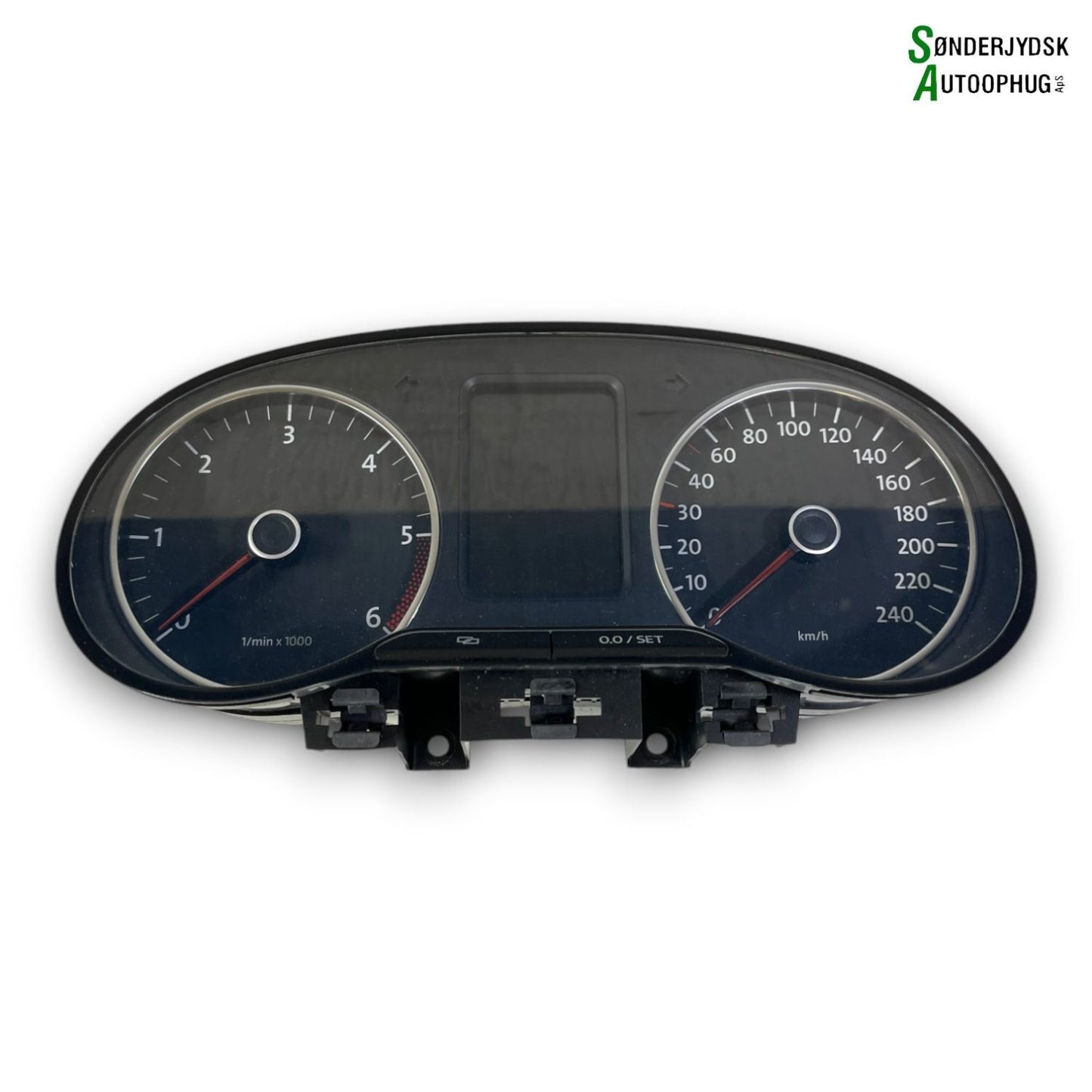 VW Polo 6R Speedometer - Instrument Med OEM Nr. 6R0920861HX Fra VW Ophugger