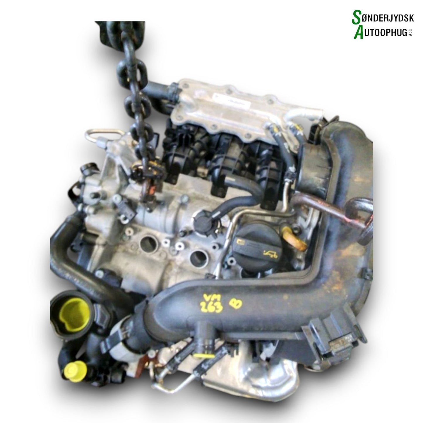 Skoda Kamiq Motor Med OEM Nr. 04C100098M Fra Skoda Ophugger