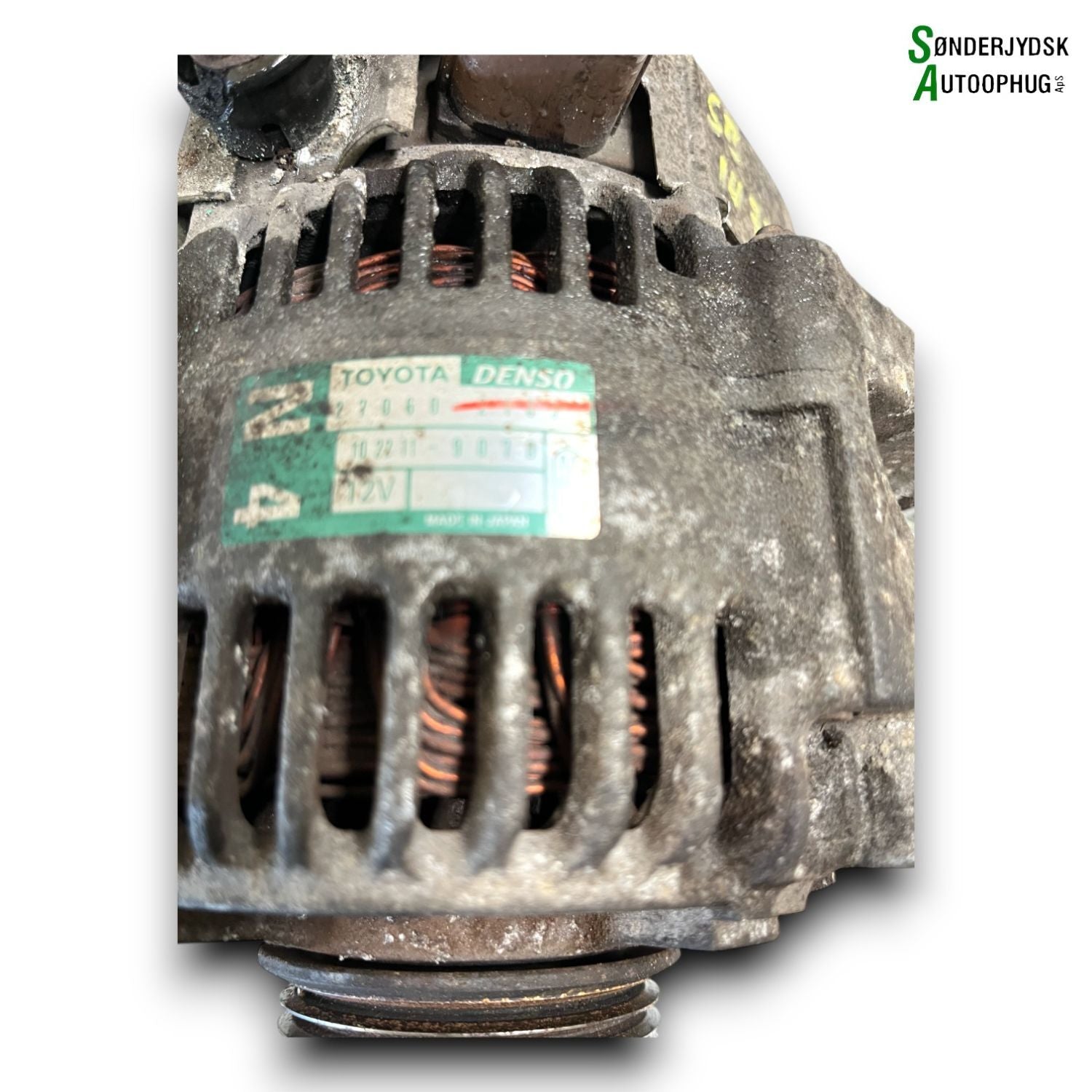 Toyota Yaris Verso Generator Med OEM Nr. 2706021031 Fra Toyota Ophugger