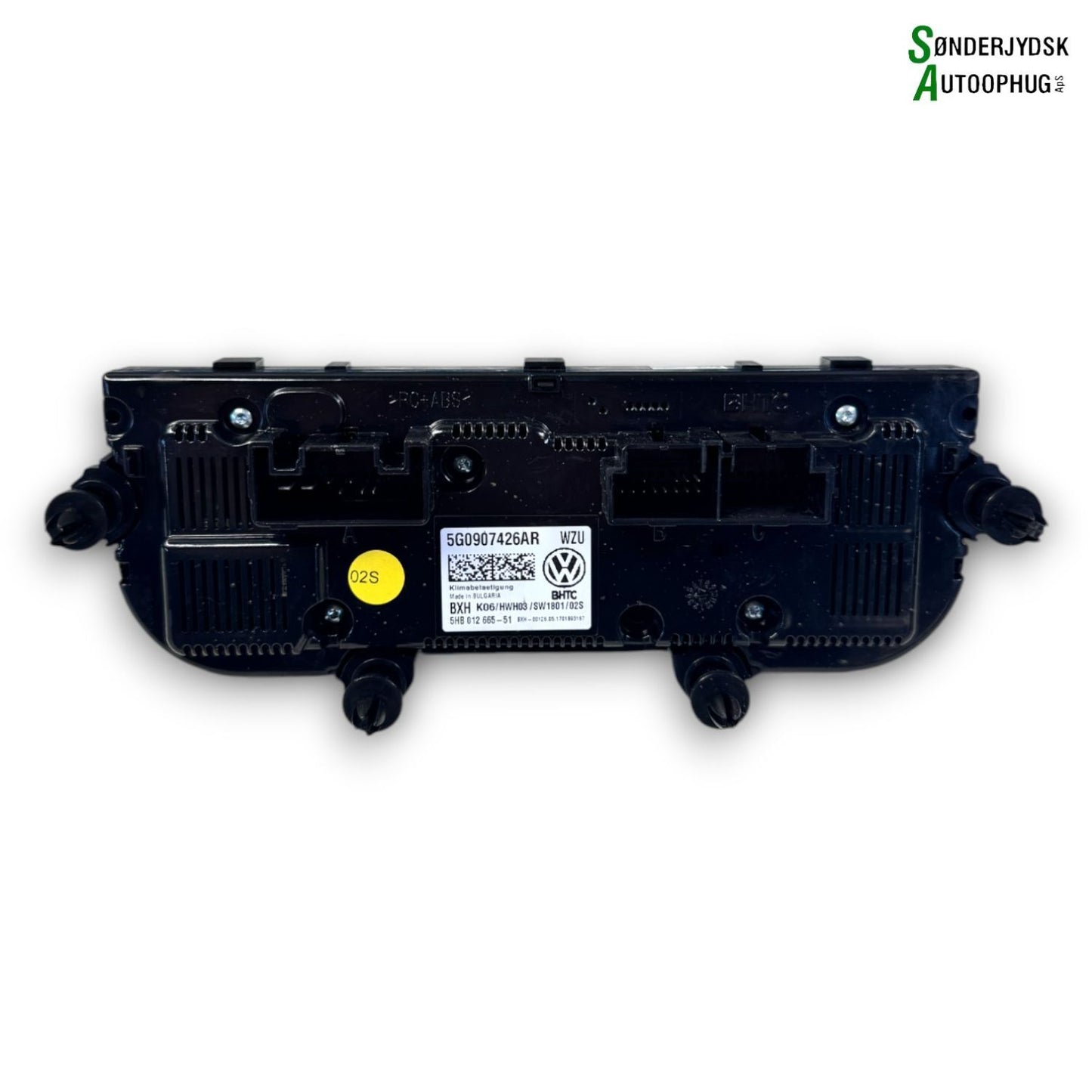 VW Touran 5T Varmeregulering Med OEM Nr. 5G0907426BAWZU Fra VW Ophugger