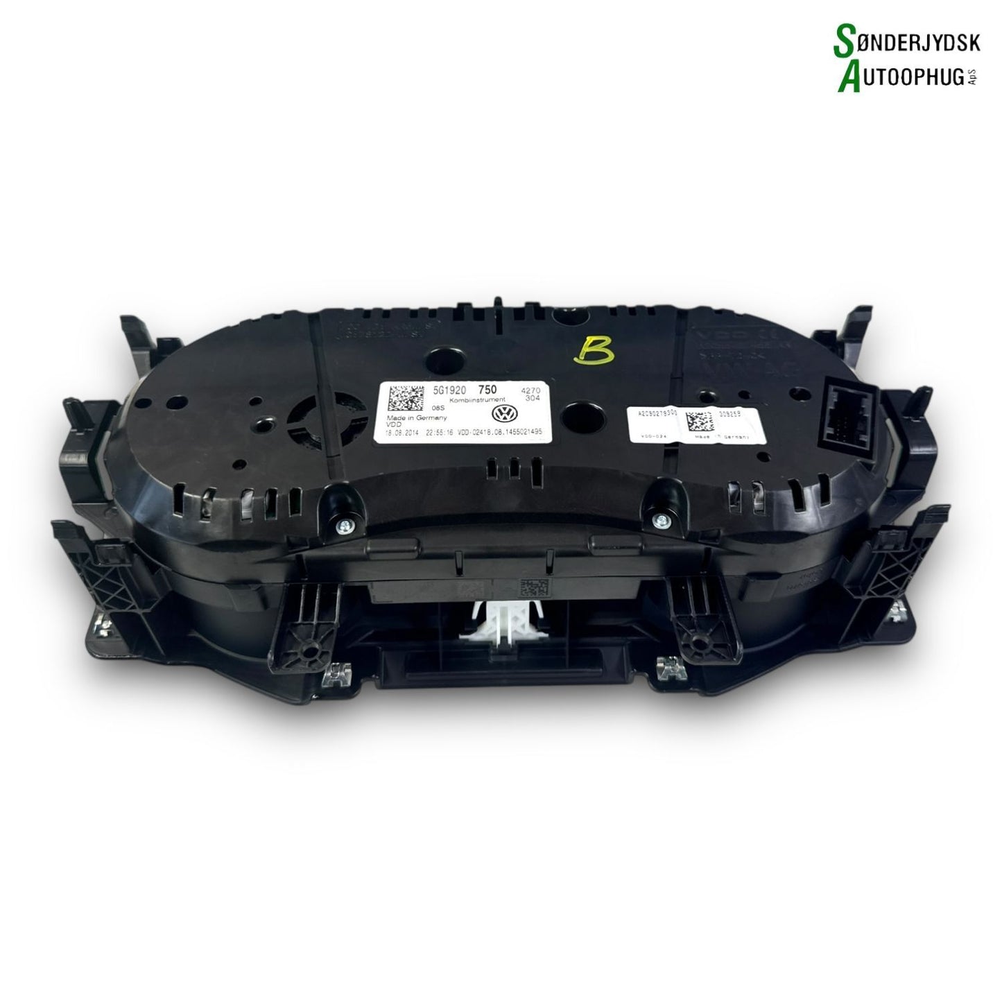 VW Golf 7 Au Speedometer - Instrument Med OEM Nr. 5G1920750 Fra VW Ophugger