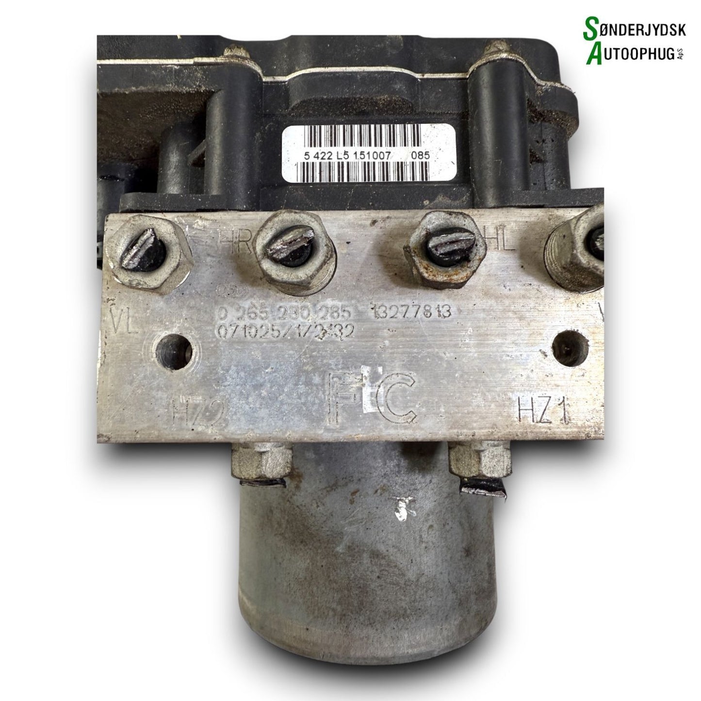 Opel Corsa D Abs Pumpe Med OEM Nr. 13277813 Fra Opel Ophugger