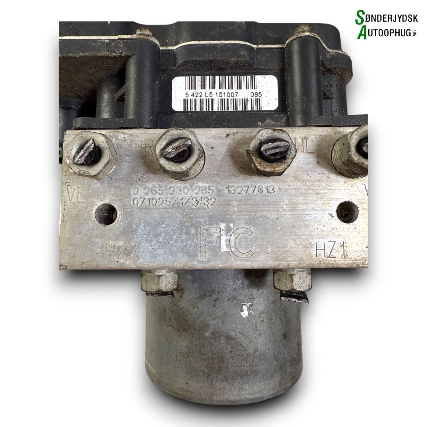 Opel Corsa D Abs Pumpe Med OEM Nr. 13277813 Fra Opel Ophugger