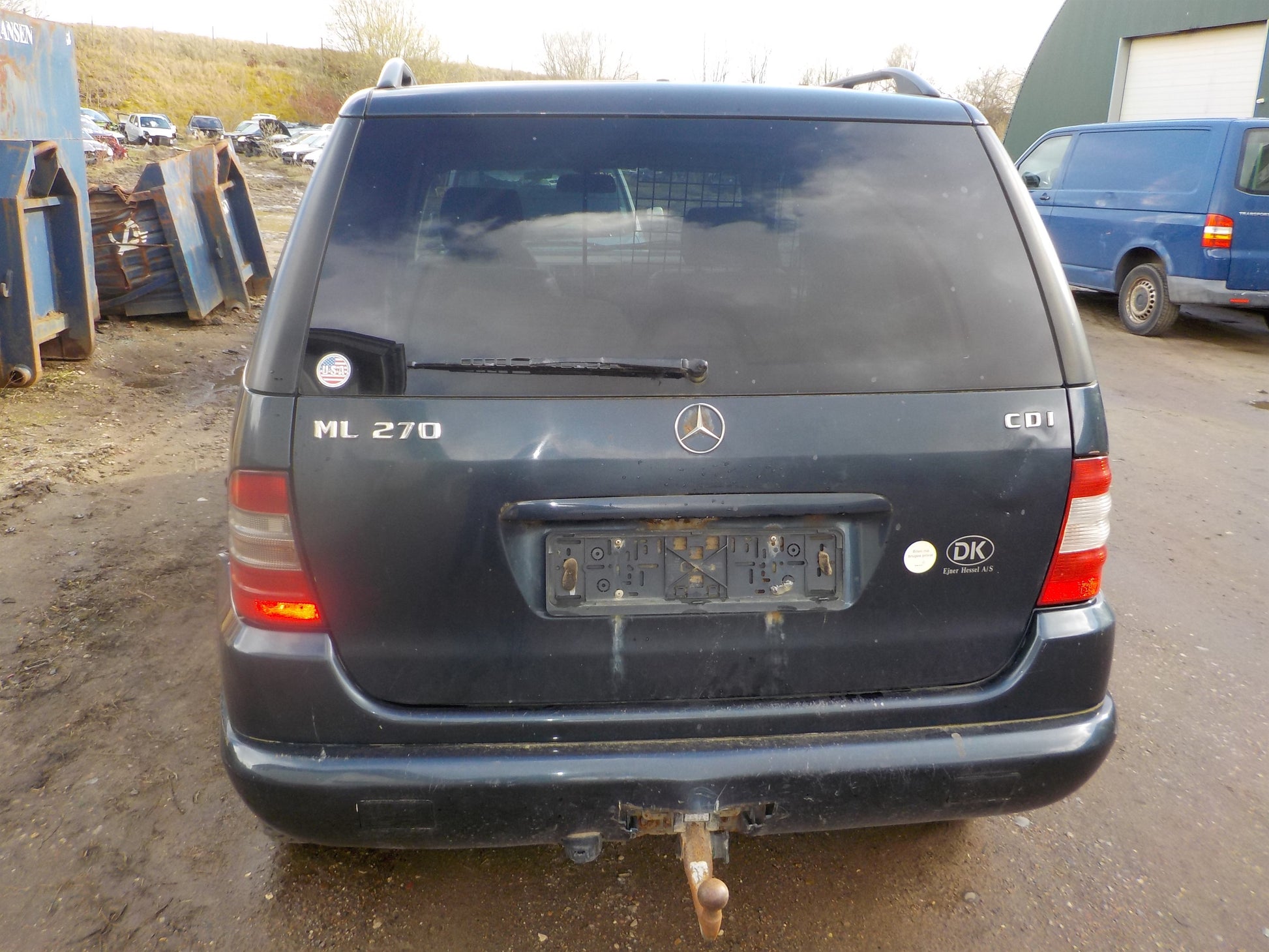 Mercedes ML W163 Pluk-Selv-Bil Med OEM Nr. Ophugger Fra Mercedes Ophugger