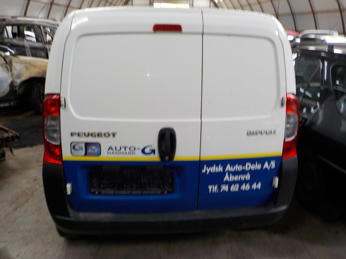 Peugeot Bipper Pluk-Selv-Bil Med OEM Nr. Ophugger Fra Peugeot Ophugger