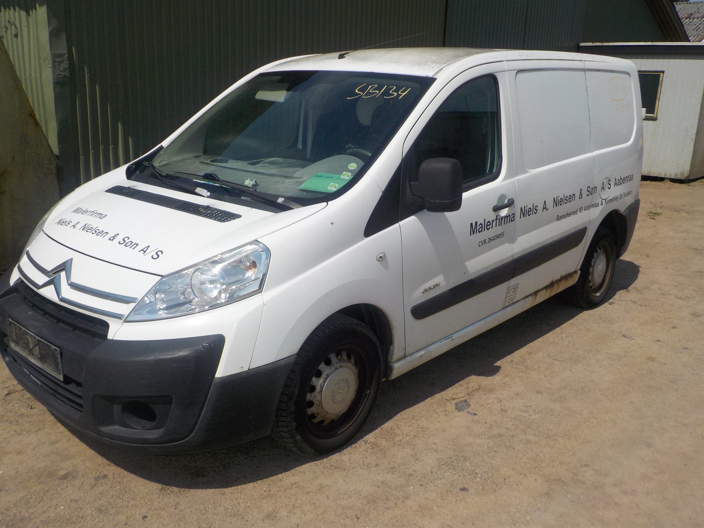 Citroen Jumpy Pluk-Selv-Bil Med OEM Nr. Ophugger Fra Citroen Ophugger