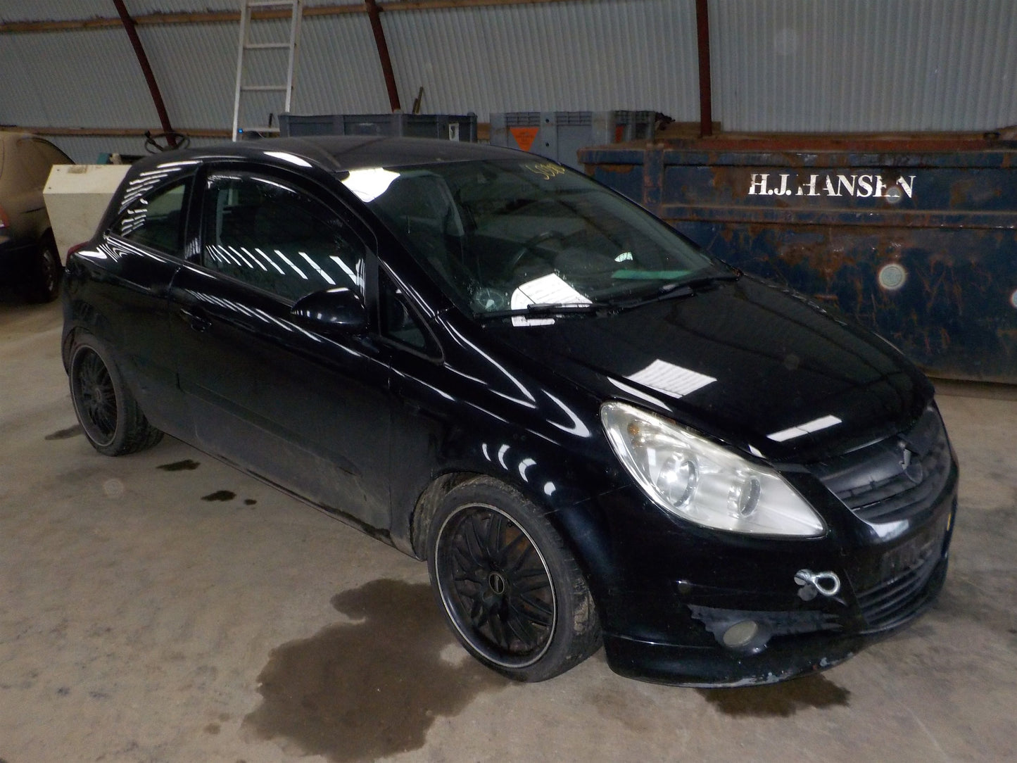 Opel Corsa D Pluk-Selv-Bil Med OEM Nr. Ophugger Fra Opel Ophugger