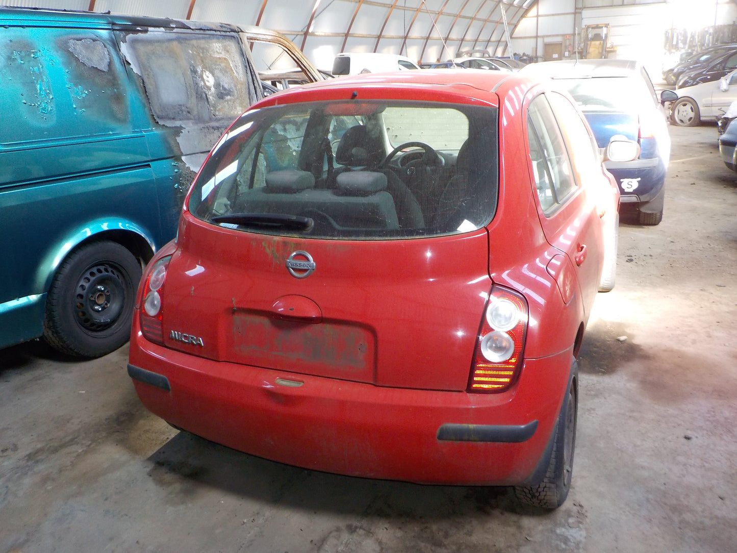 Nissan Micra K12 Pluk-Selv-Bil Med OEM Nr. Ophugger Fra Nissan Ophugger