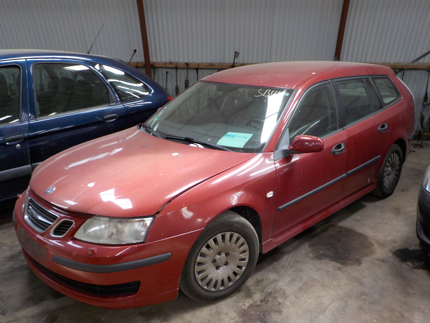 Saab Saab 9-3 Dørrude - Siderude Med OEM Nr. GRØNTONET Fra Saab Ophugger