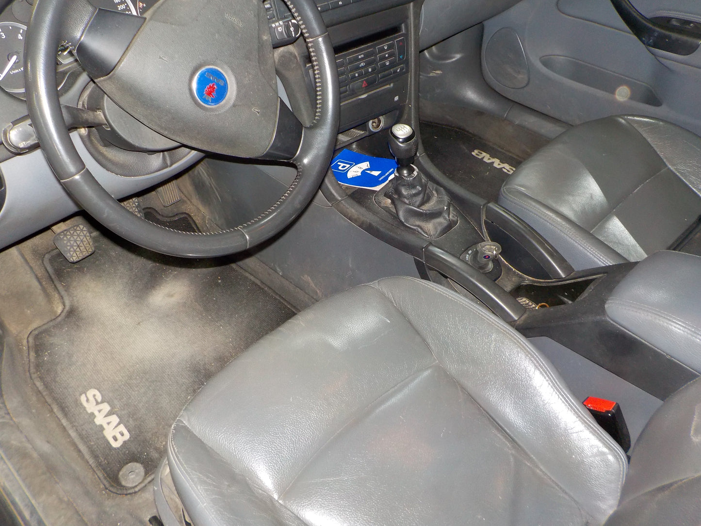 Saab Saab 9-3 Dørrude - Siderude Med OEM Nr. GRØNTONET Fra Saab Ophugger
