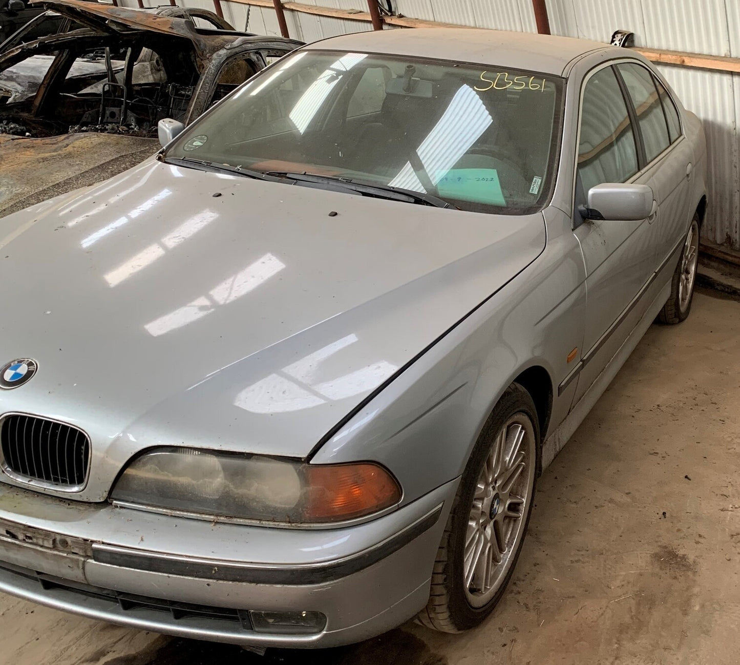 BMW 5-Serie E39 Dørrude - Siderude Med OEM Nr. 51328159169 Fra BMW Ophugger