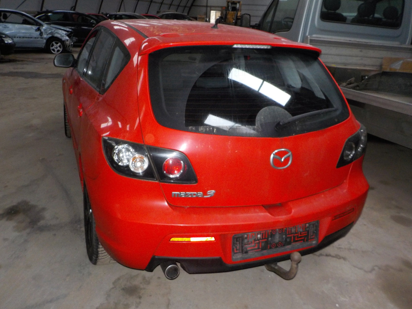 Mazda 3 BK Pluk-Selv-Bil Med OEM Nr. Ophugger Fra Mazda Ophugger