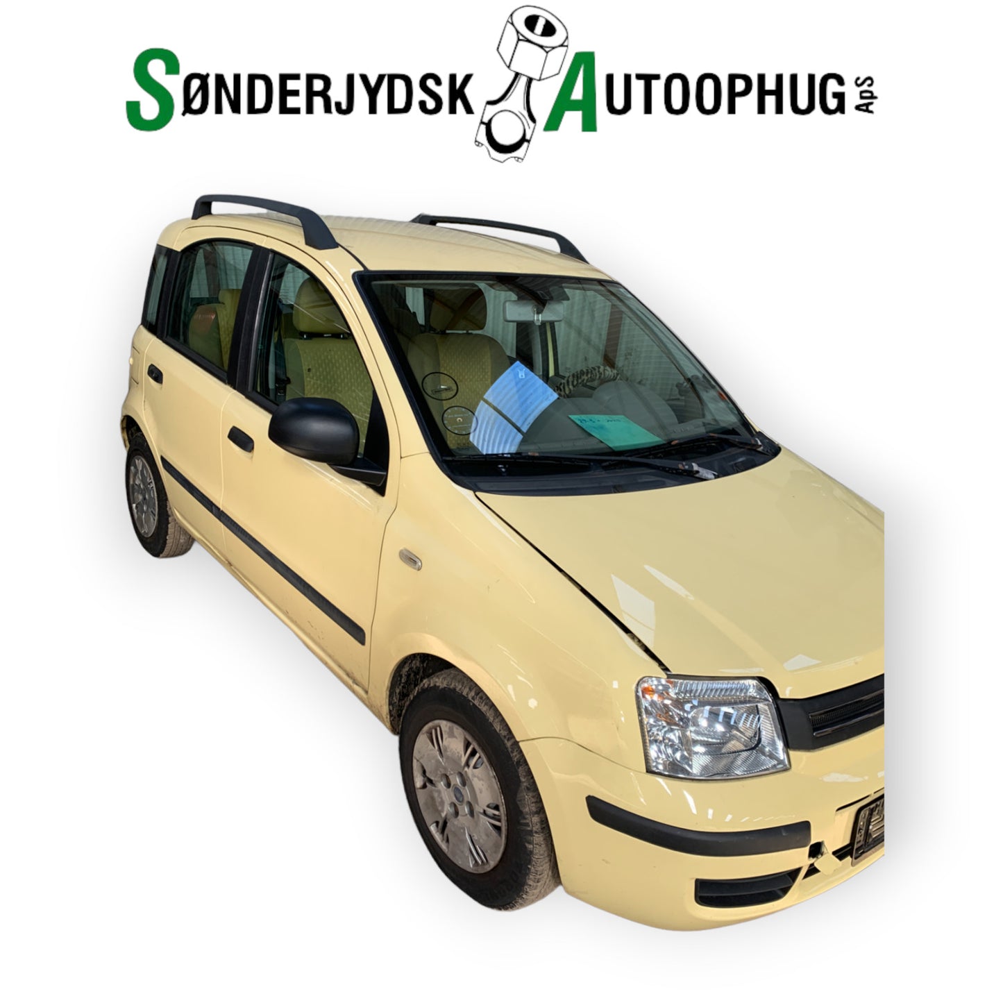Fiat Panda Pluk-Selv-Bil Med OEM Nr. Ophugger Fra Fiat Ophugger