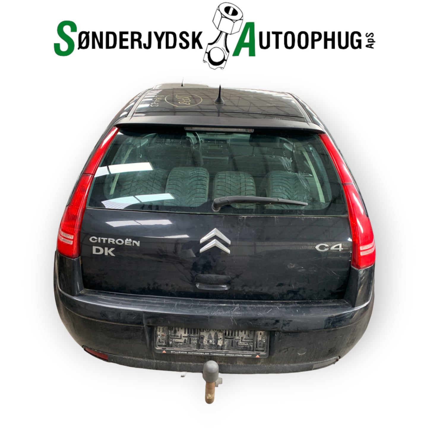 Citroen C4 Dørrude - Siderude Med OEM Nr. 9204G8 Fra Citroen Ophugger