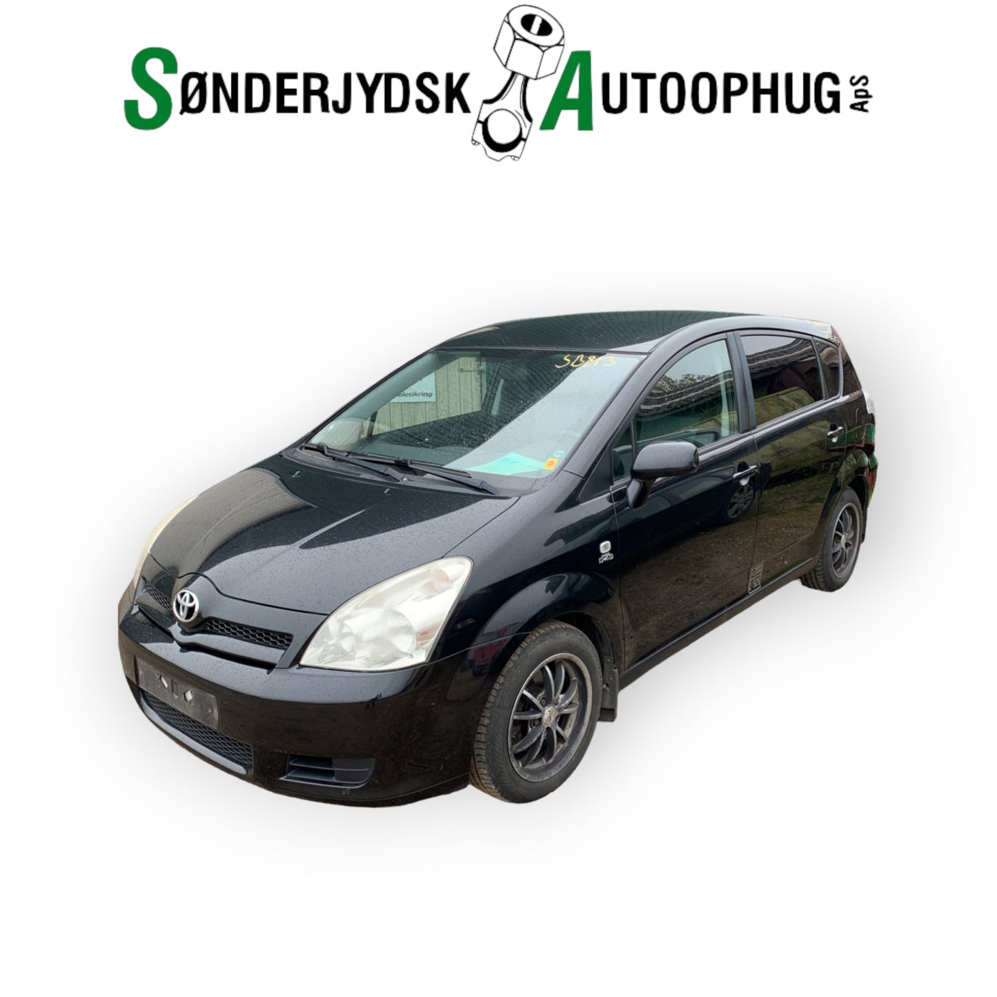 Toyota Corolla Verso Pluk-Selv-Bil Med OEM Nr. Ophugger Fra Toyota Ophugger