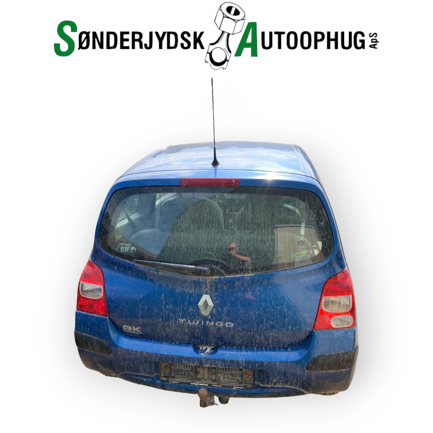 Renault Twingo 2 Pluk-Selv-Bil Med OEM Nr. Ophugger Fra Renault Ophugger