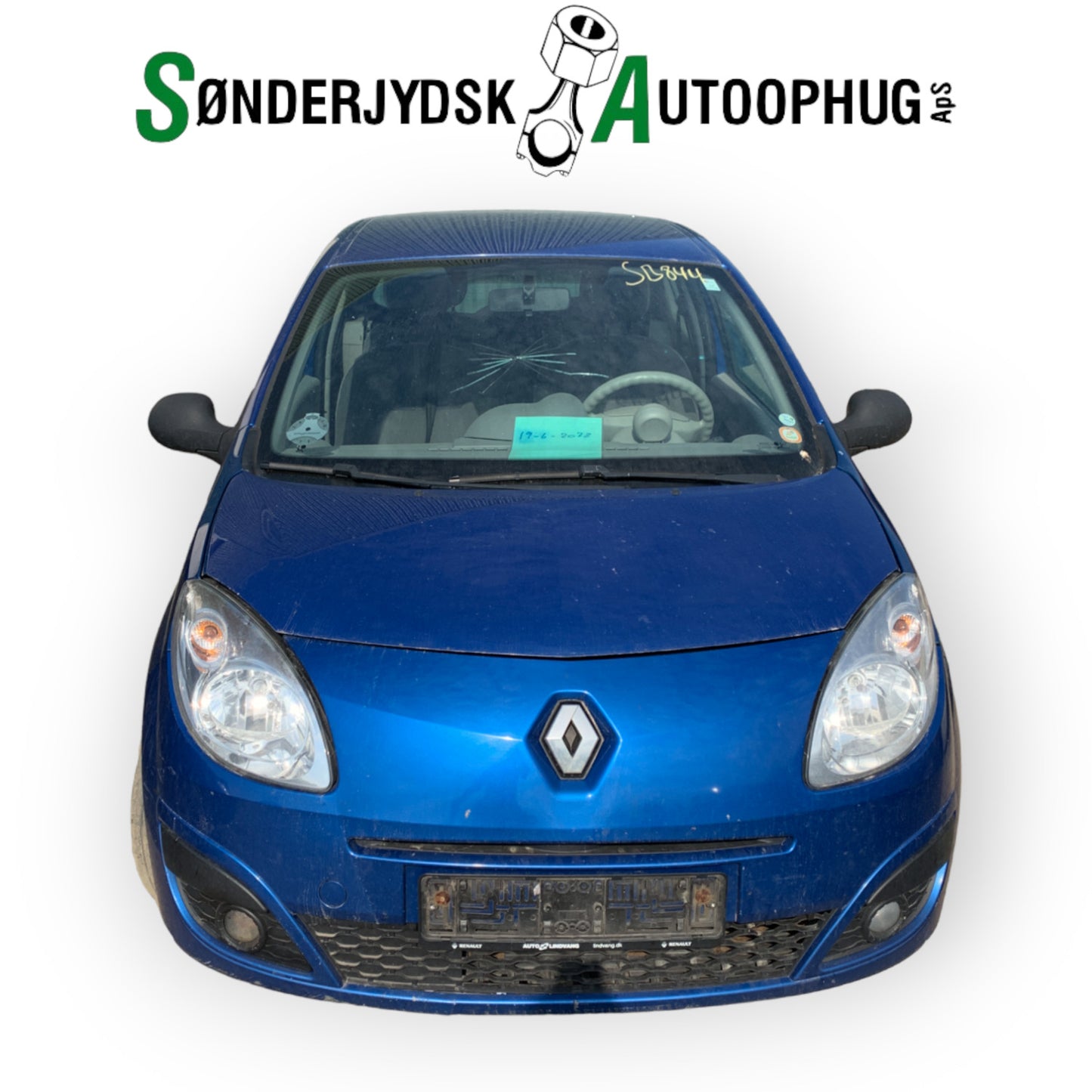 Renault Twingo 2 Pluk-Selv-Bil Med OEM Nr. Ophugger Fra Renault Ophugger
