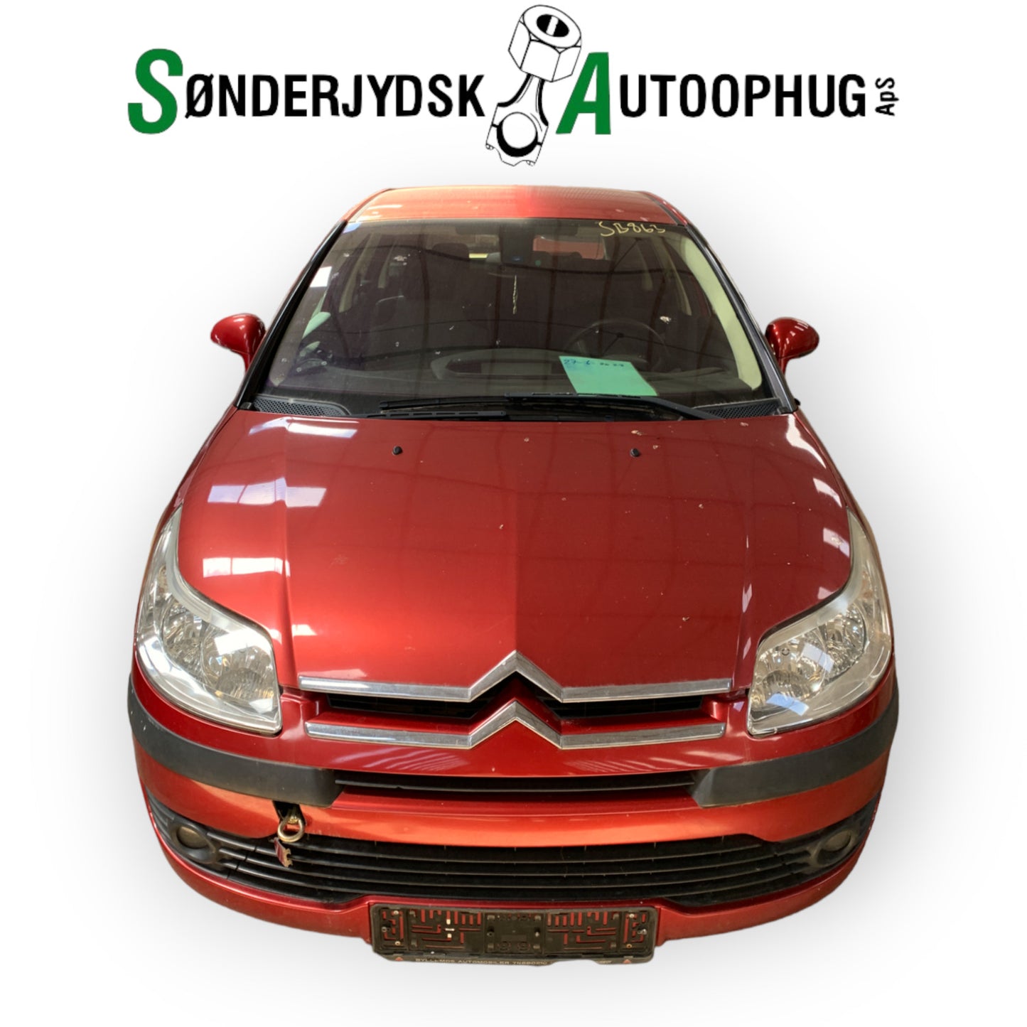 Citroen C4 Dørrude - Siderude Med OEM Nr. 9201F1 Fra Citroen Ophugger