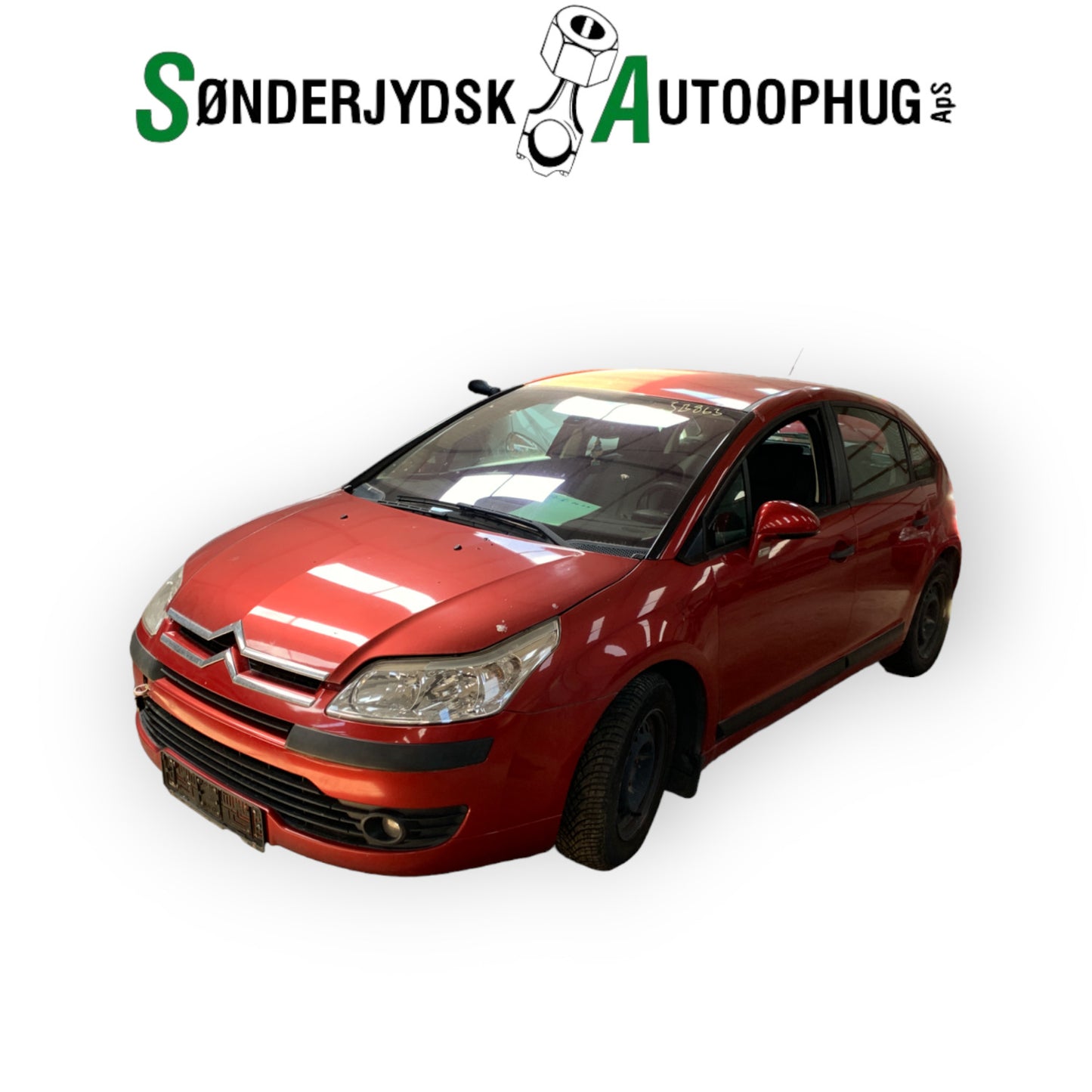 Citroen C4 Dørrude - Siderude Med OEM Nr. 9204G8 Fra Citroen Ophugger