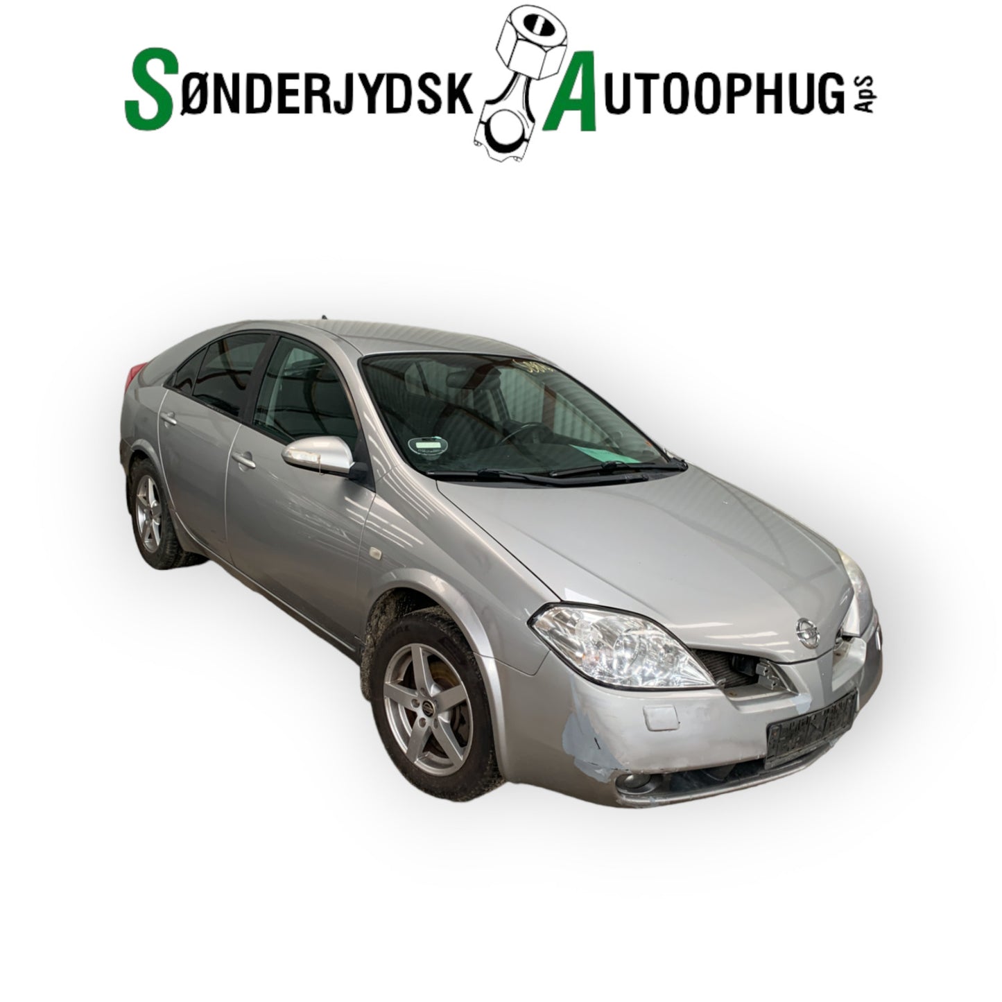 Nissan Primera P12 Dørrude - Siderude Med OEM Nr. 82301AV600 Fra Nissan Ophugger