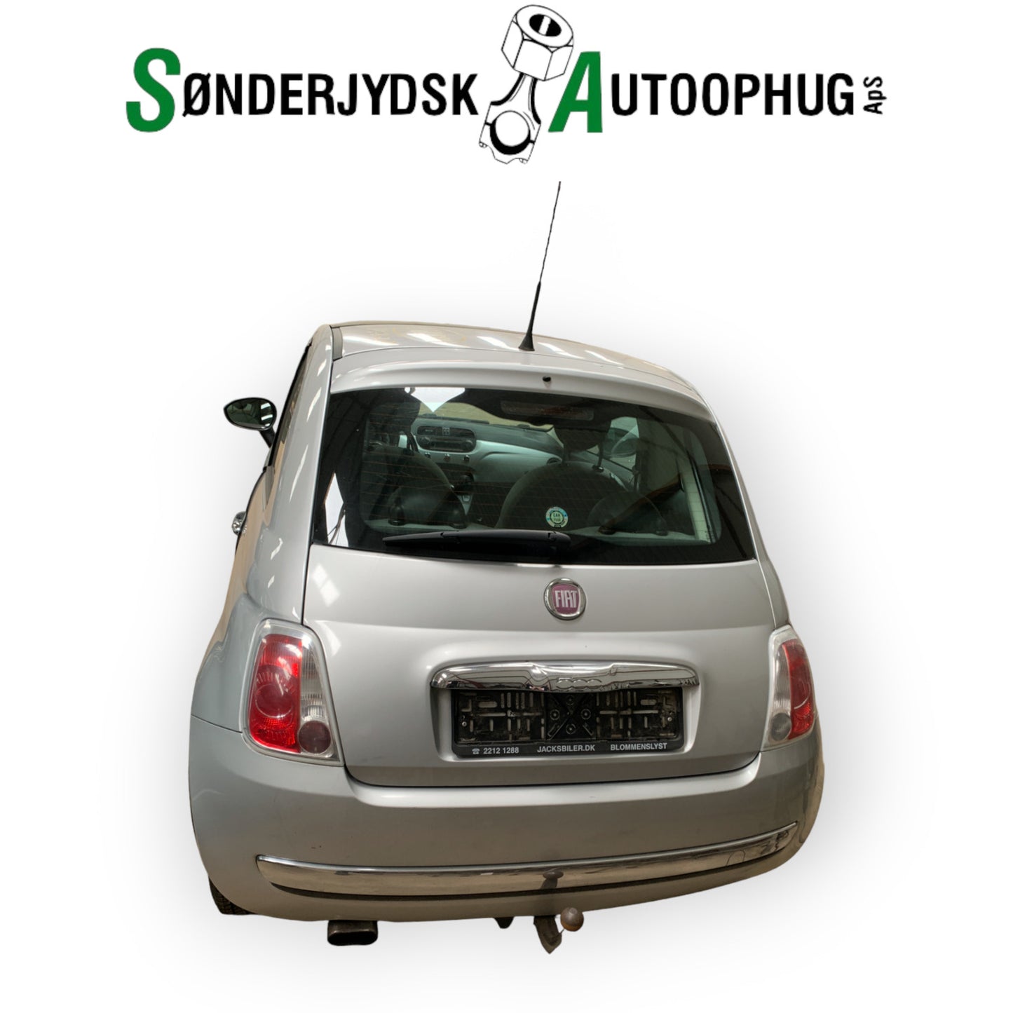 Fiat 500 Pluk-Selv-Bil Med OEM Nr. Ophugger Fra Fiat Ophugger