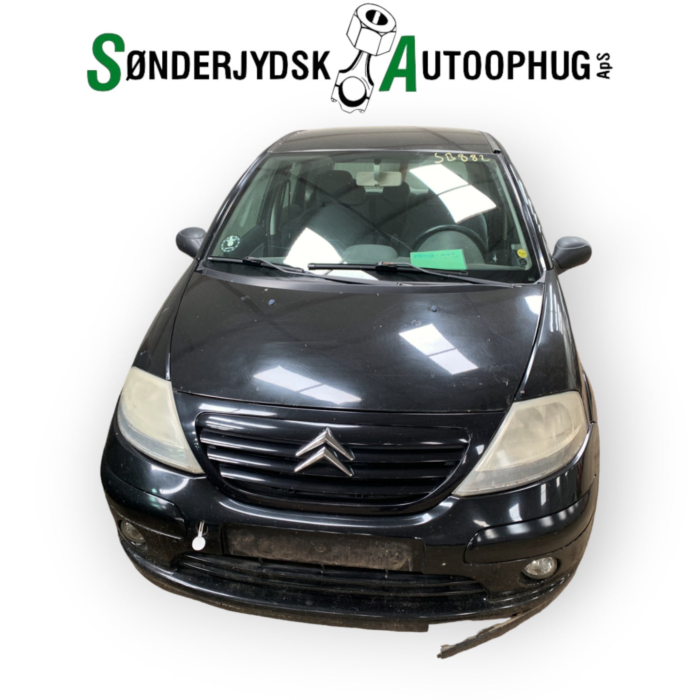 Citroen C3 Pluk-Selv-Bil Med OEM Nr. Ophugger Fra Citroen Ophugger