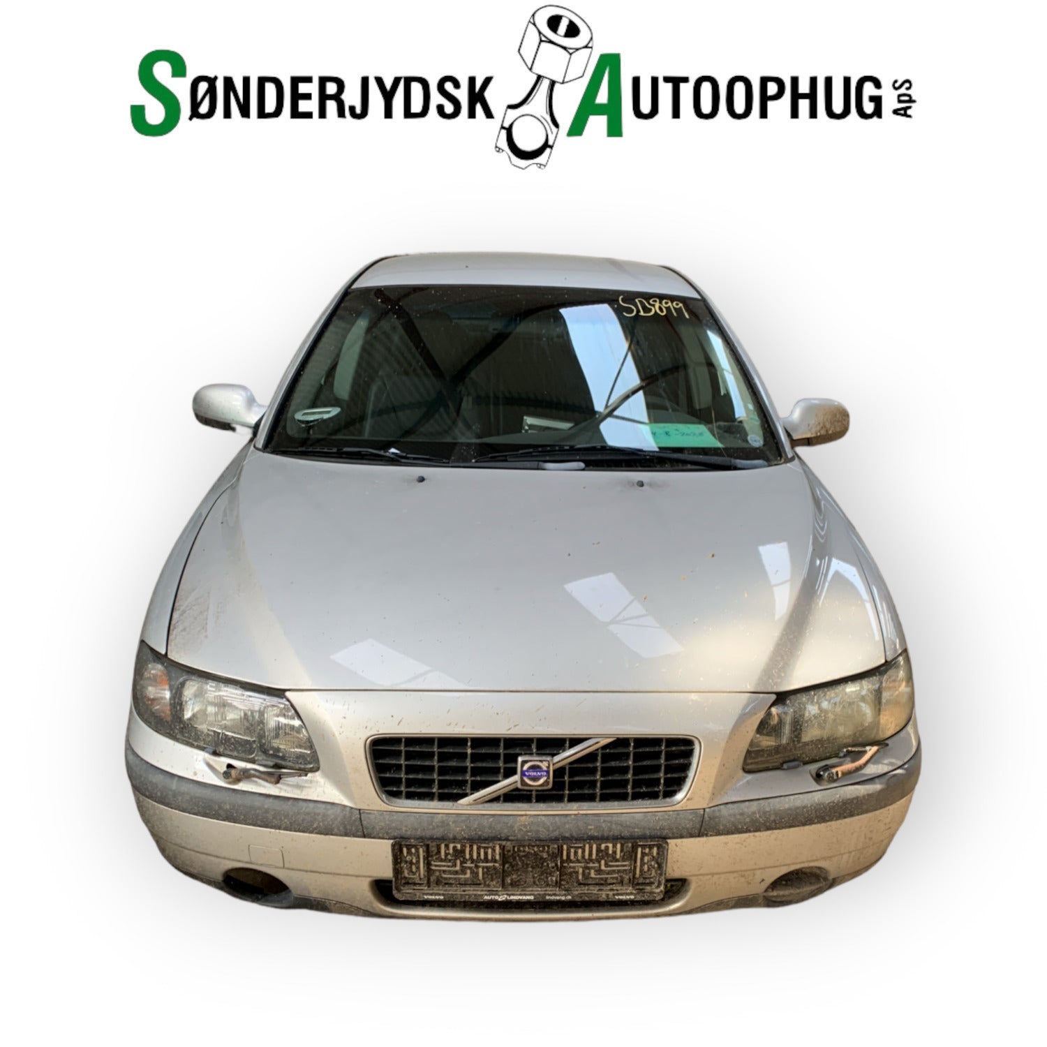 Volvo S60 Pluk-Selv-Bil Med OEM Nr. Ophugger Fra Volvo Ophugger