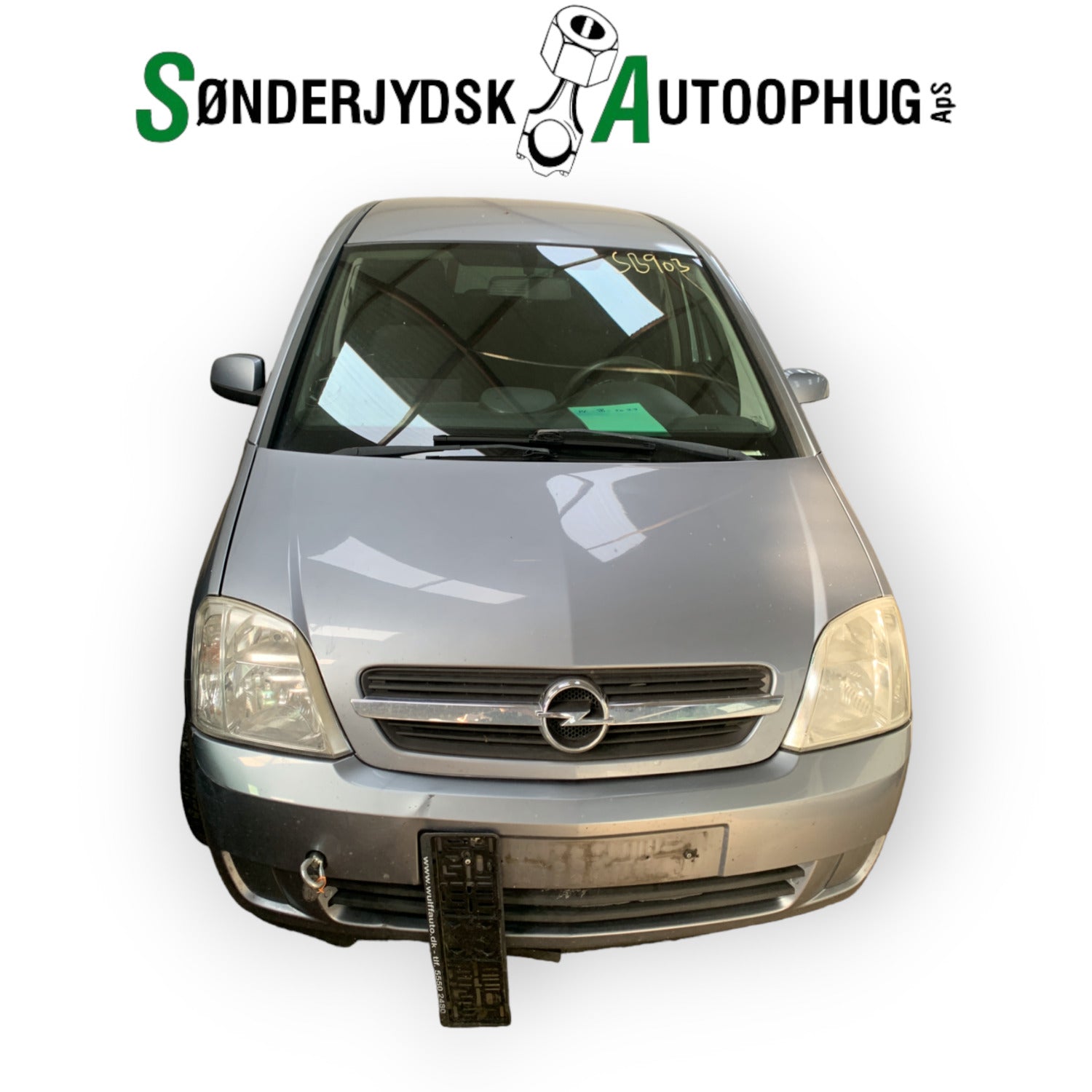 Opel Meriva A Pluk-Selv-Bil Med OEM Nr. Ophugger Fra Opel Ophugger