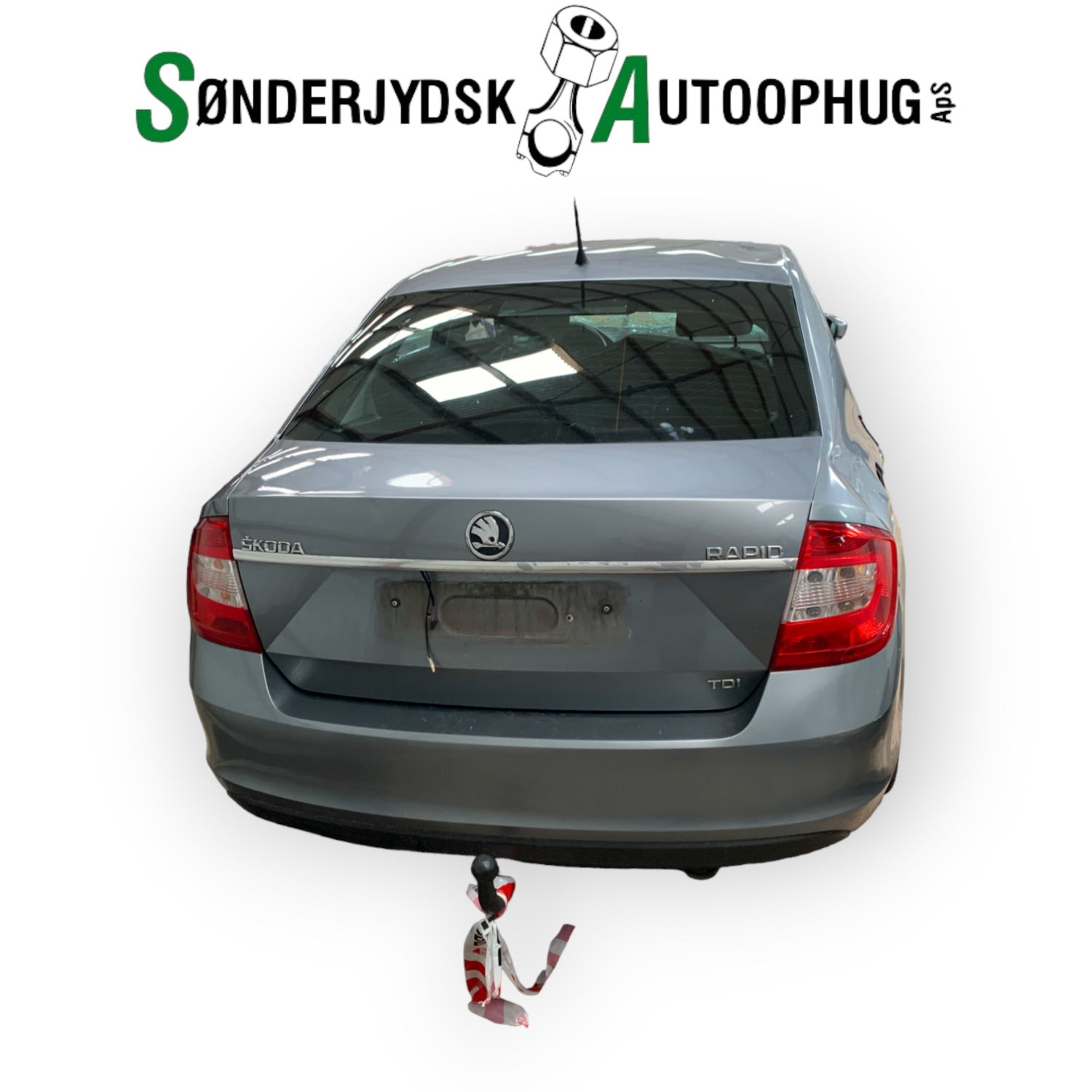 Skoda Rapid Pluk-Selv-Bil Med OEM Nr. TMBAL6NH3D4027706 Fra Skoda Ophugger