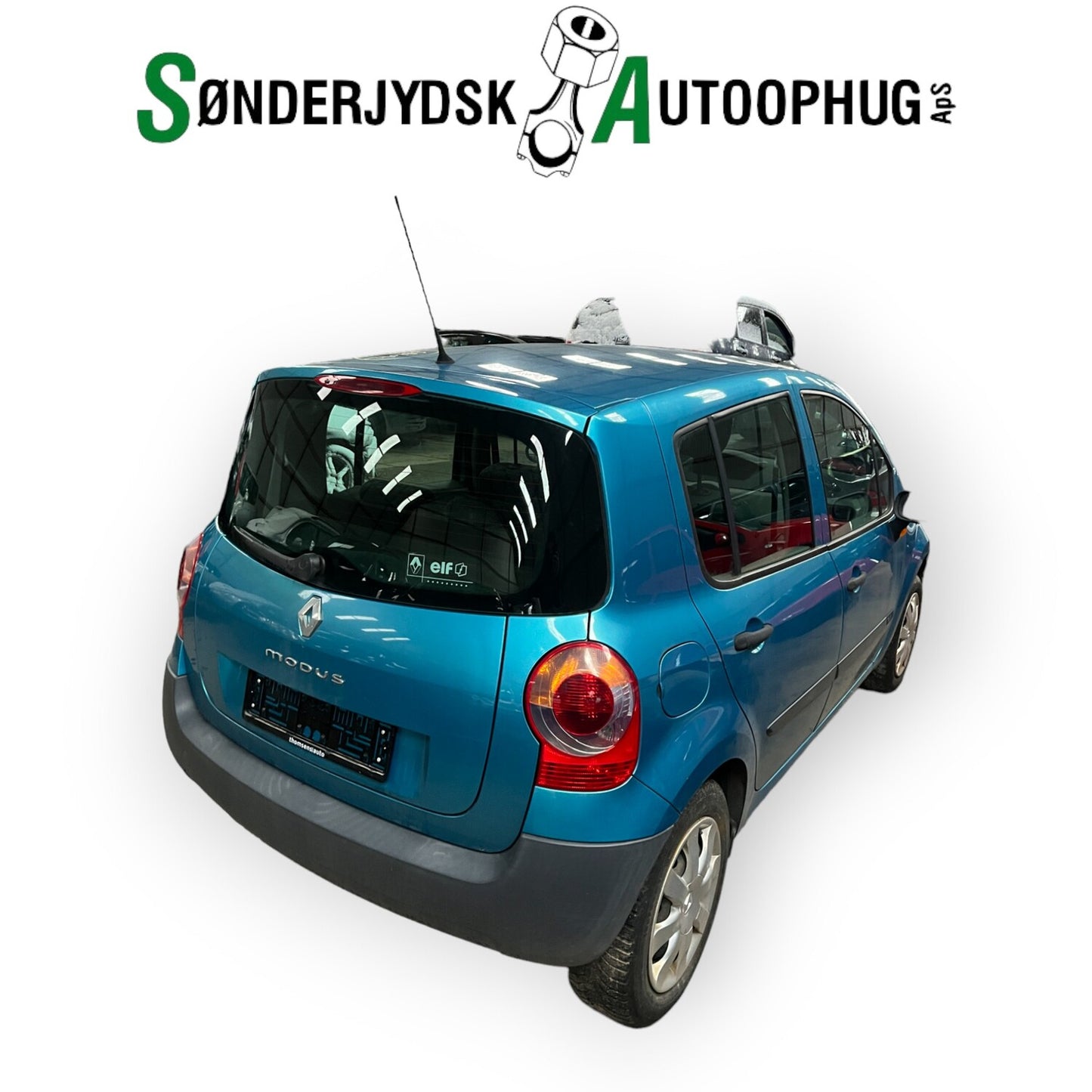 Renault Modus Pluk-Selv-Bil Med OEM Nr. Ophugger Fra Renault Ophugger