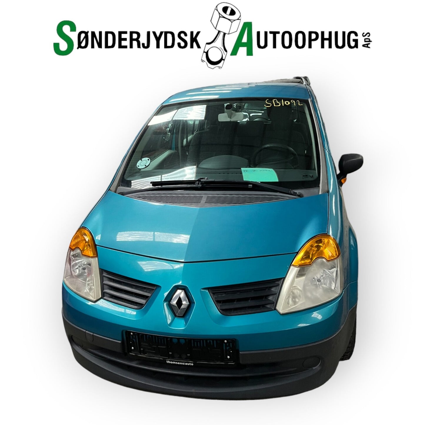 Renault Modus Pluk-Selv-Bil Med OEM Nr. Ophugger Fra Renault Ophugger