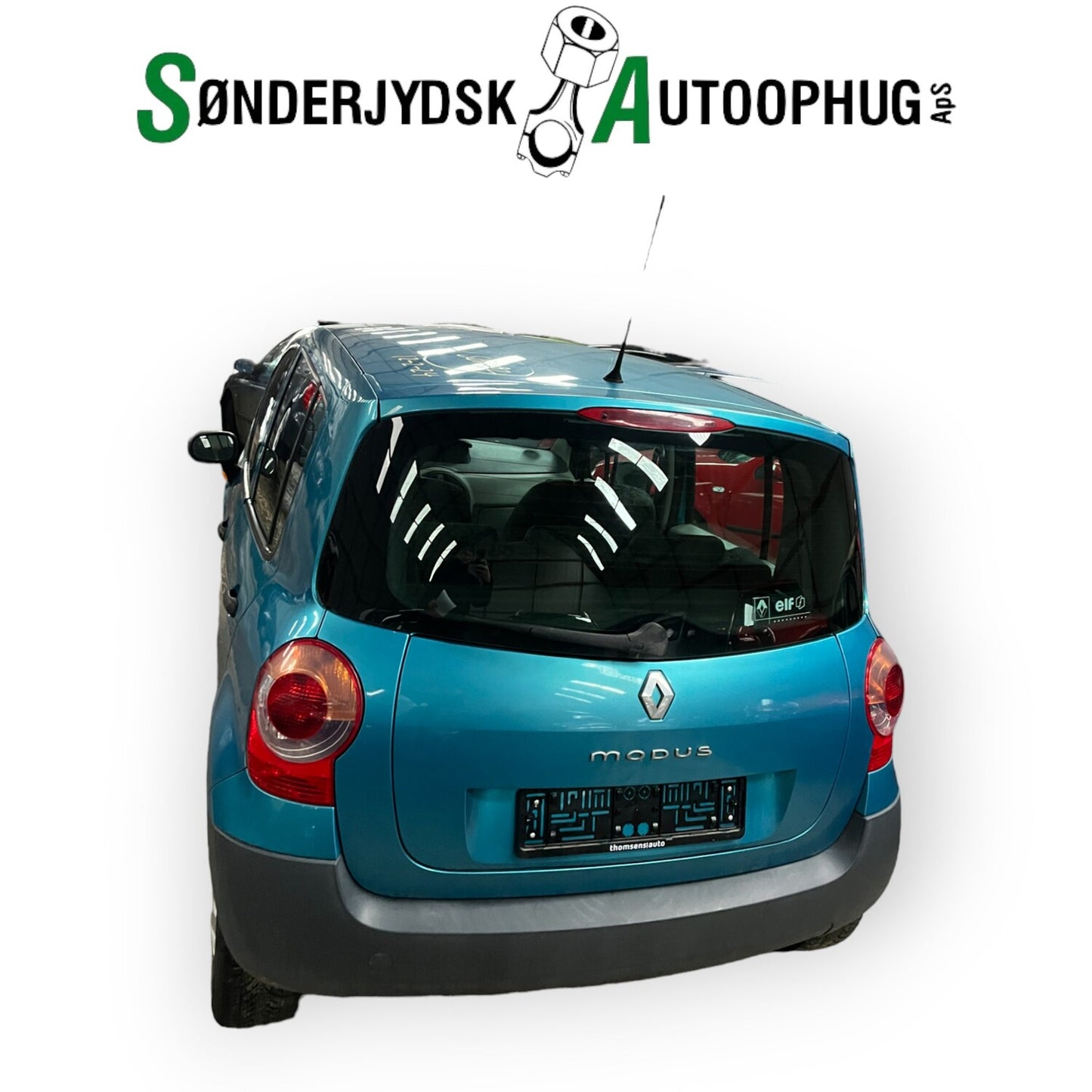 Renault Modus Pluk-Selv-Bil Med OEM Nr. Ophugger Fra Renault Ophugger