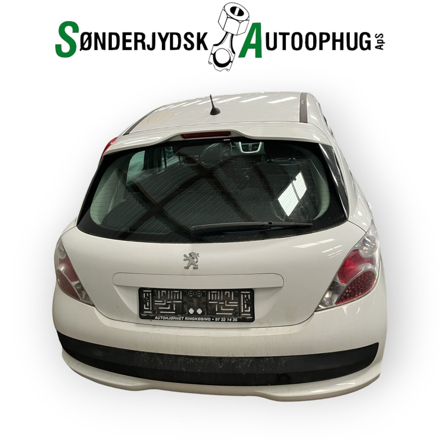 Peugeot 207 Pluk-Selv-Bil Med OEM Nr. Ophugger Fra Peugeot Ophugger