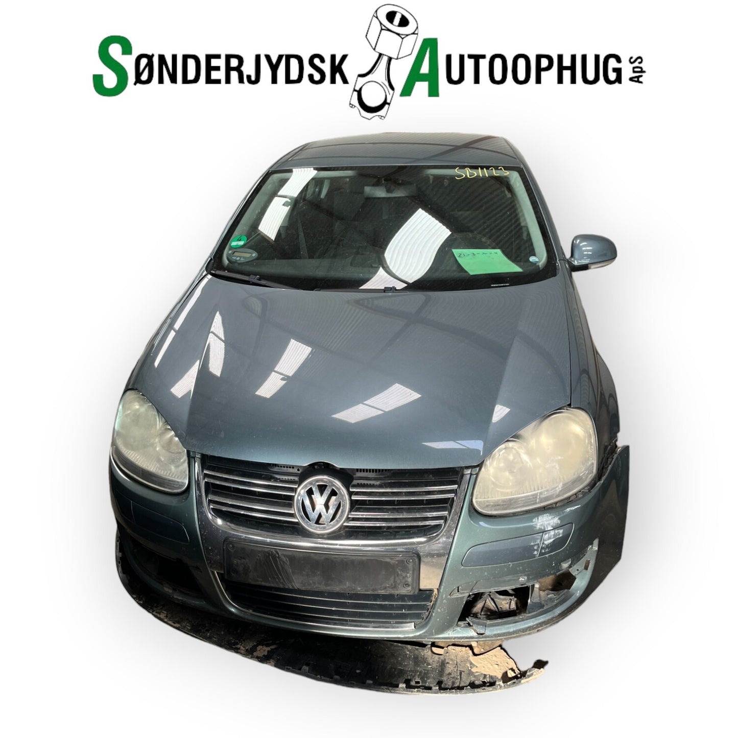 VW Jetta 1K Pluk-Selv-Bil Med OEM Nr. Ophugger Fra VW Ophugger