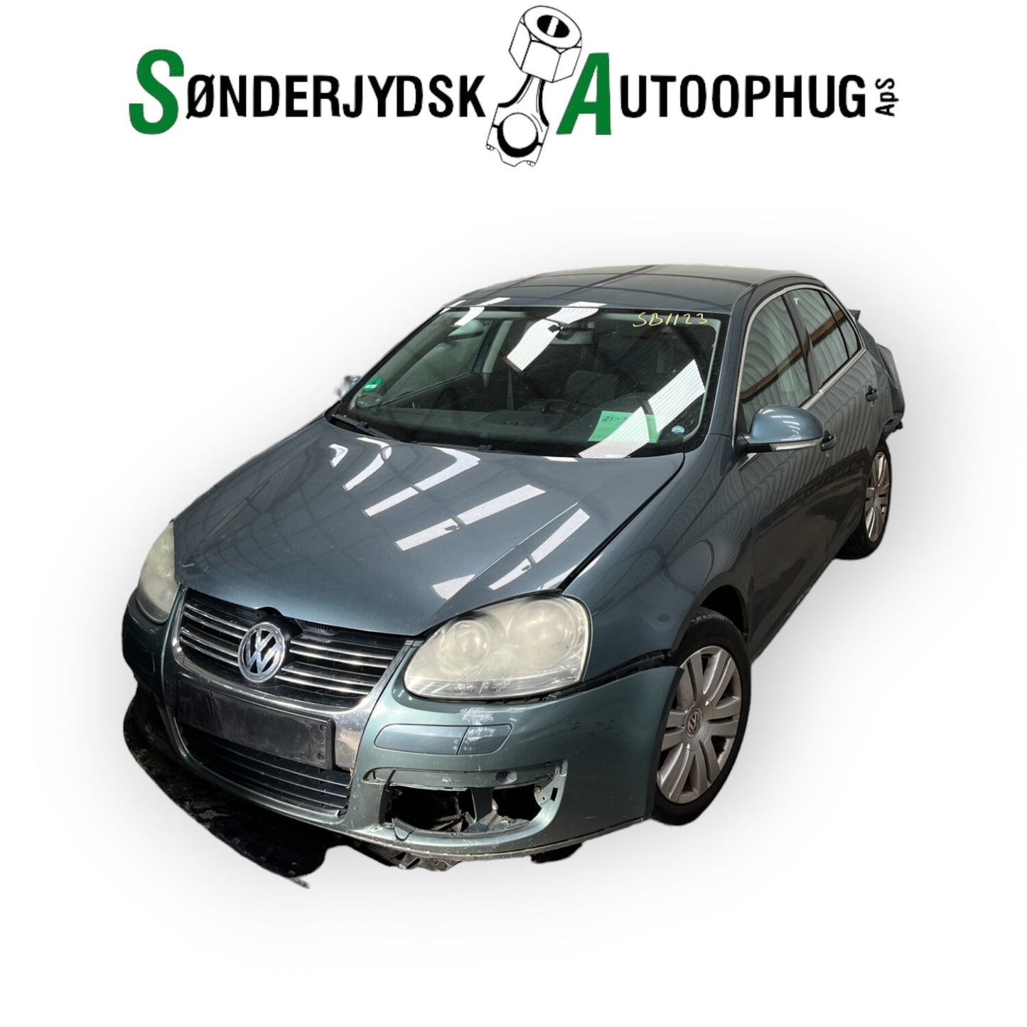 VW Jetta 1K Pluk-Selv-Bil Med OEM Nr. Ophugger Fra VW Ophugger