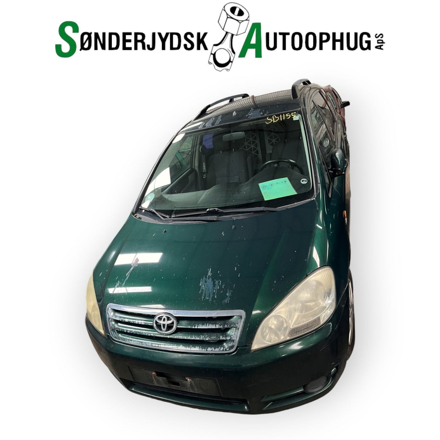 Toyota Avensis Verso Pluk-Selv-Bil Med OEM Nr. Ophugger Fra Toyota Ophugger