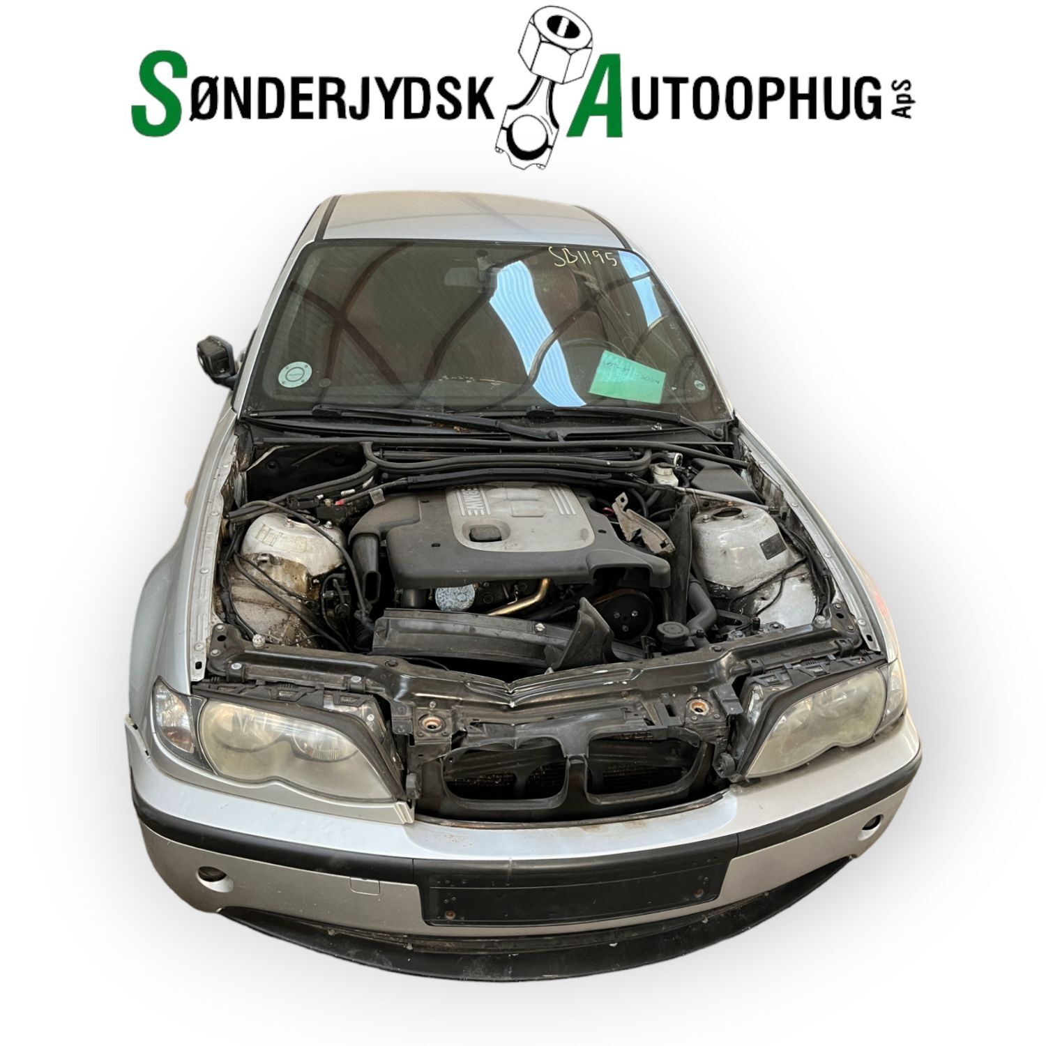 BMW 3-Serie E46 Pluk-Selv-Bil Med OEM Nr. Ophugger Fra BMW Ophugger