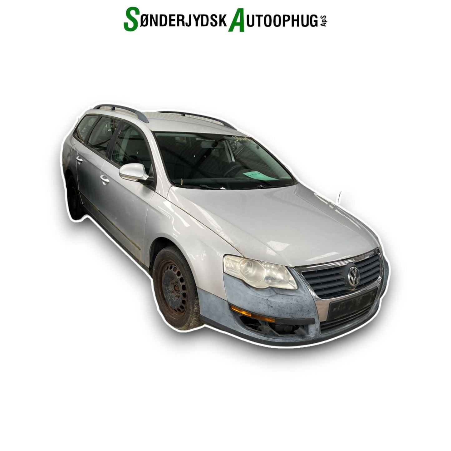 VW Passat 3C Pluk-Selv-Bil Med OEM Nr. Ophugger Fra VW Ophugger