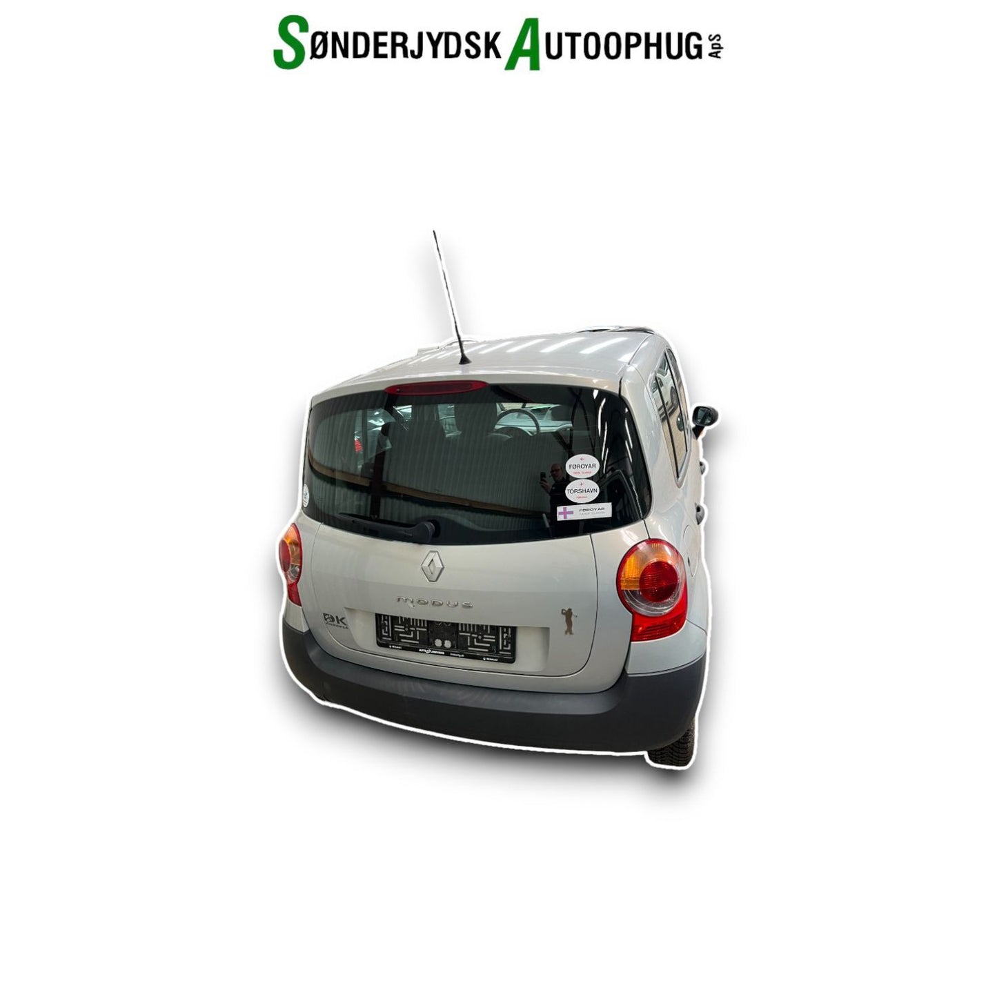 Renault Modus Pluk-Selv-Bil Med OEM Nr. Ophugger Fra Renault Ophugger