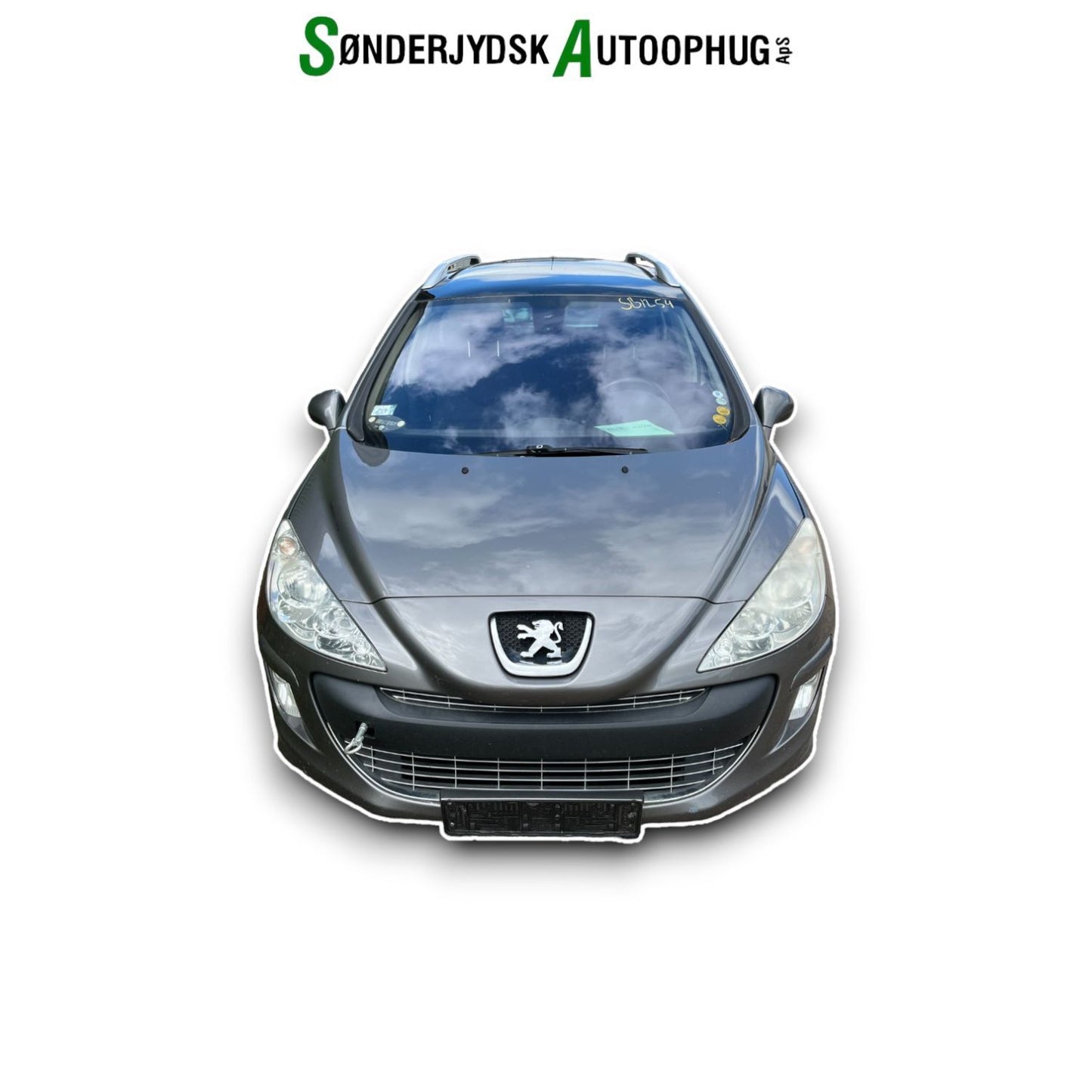 Peugeot 308 Pluk-Selv-Bil Med OEM Nr. Ophugger Fra Peugeot Ophugger