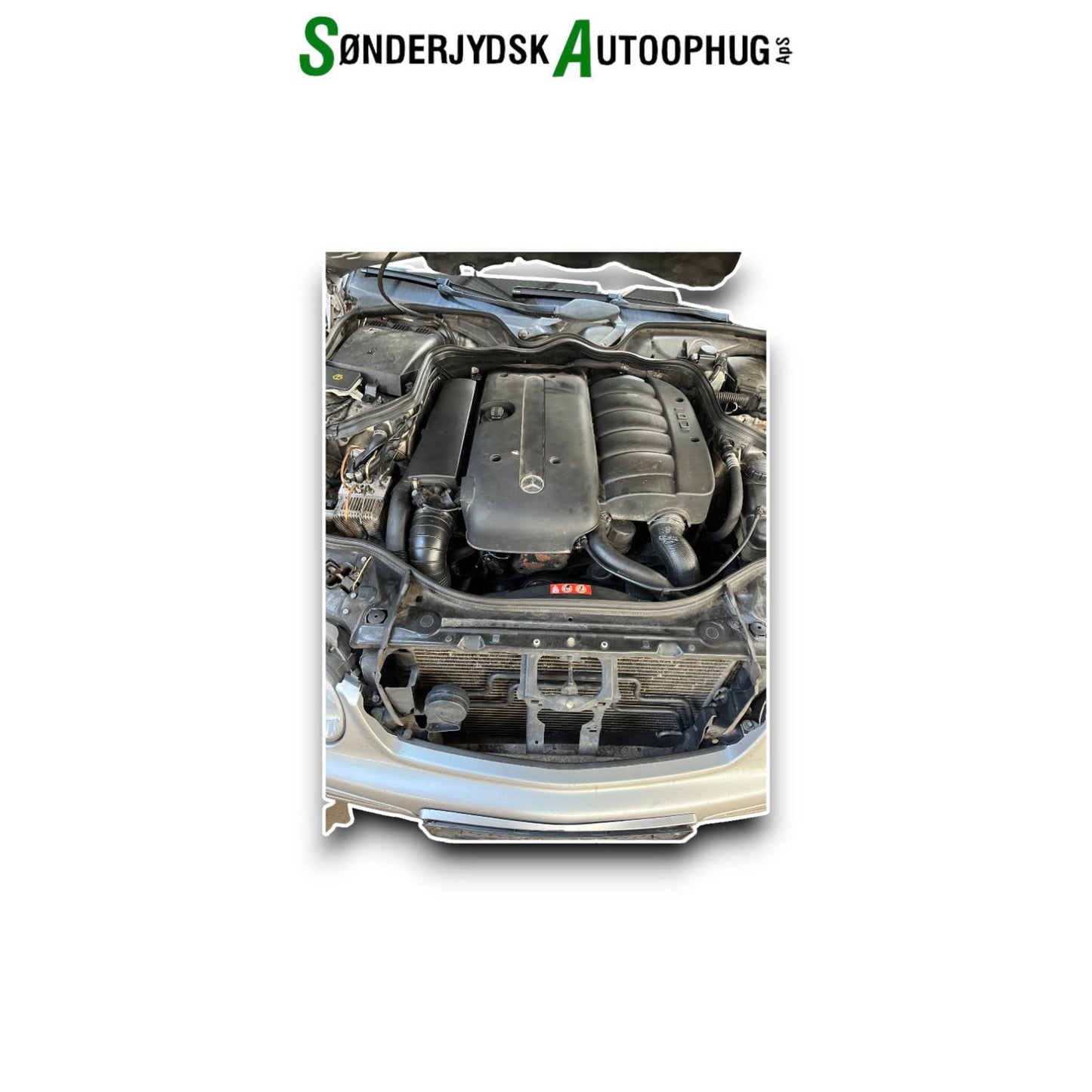 Mercedes E W211 Pluk-Selv-Bil Med OEM Nr. Ophugger Fra Mercedes Ophugger