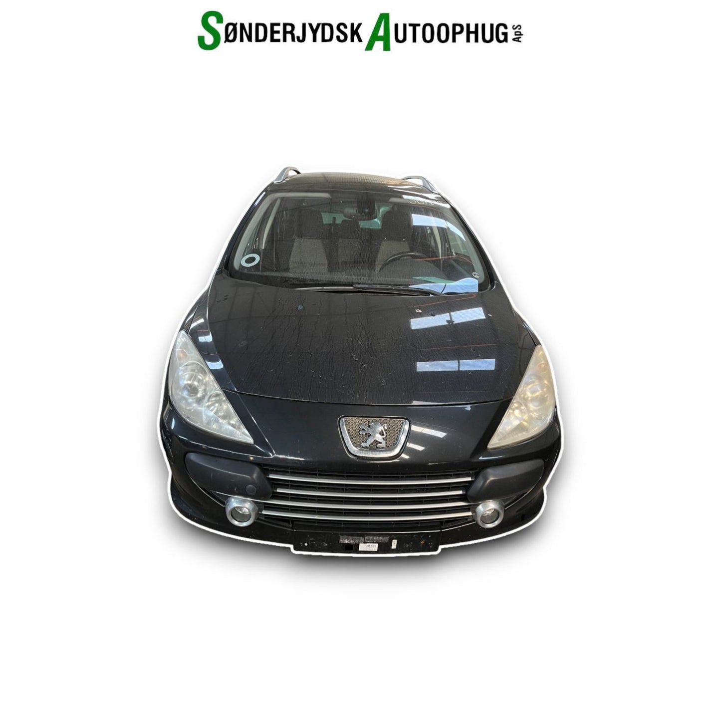 Peugeot 307 Pluk-Selv-Bil Med OEM Nr. Ophugger Fra Peugeot Ophugger