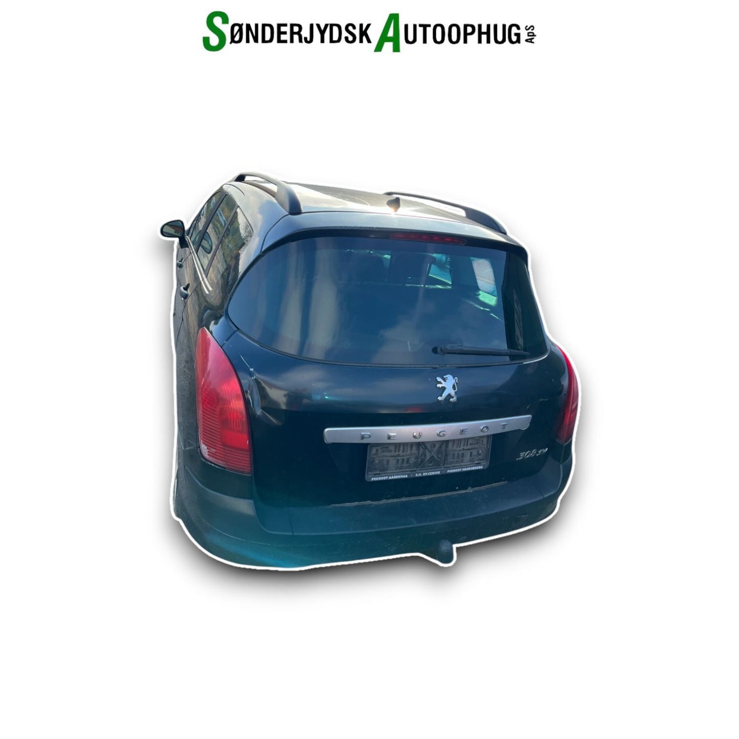 Peugeot 308 Pluk-Selv-Bil Med OEM Nr. Ophugger Fra Peugeot Ophugger