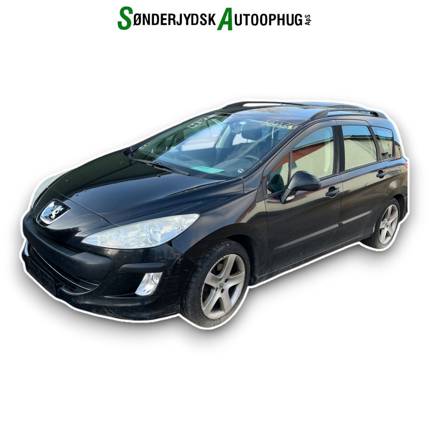 Peugeot 308 Pluk-Selv-Bil Med OEM Nr. Ophugger Fra Peugeot Ophugger