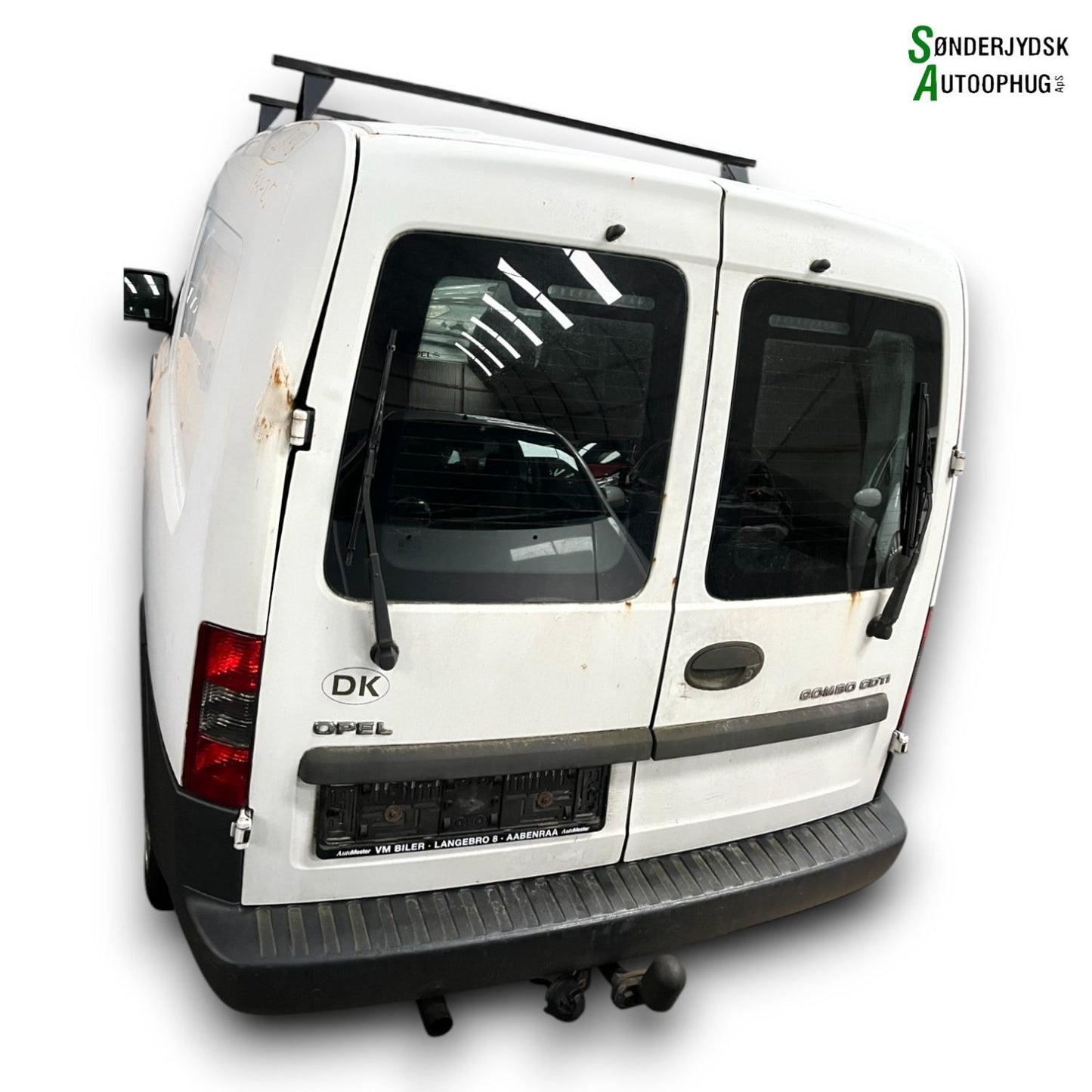 Opel Combo C Pluk-Selv-Bil Med OEM Nr. Ophugger Fra Opel Ophugger