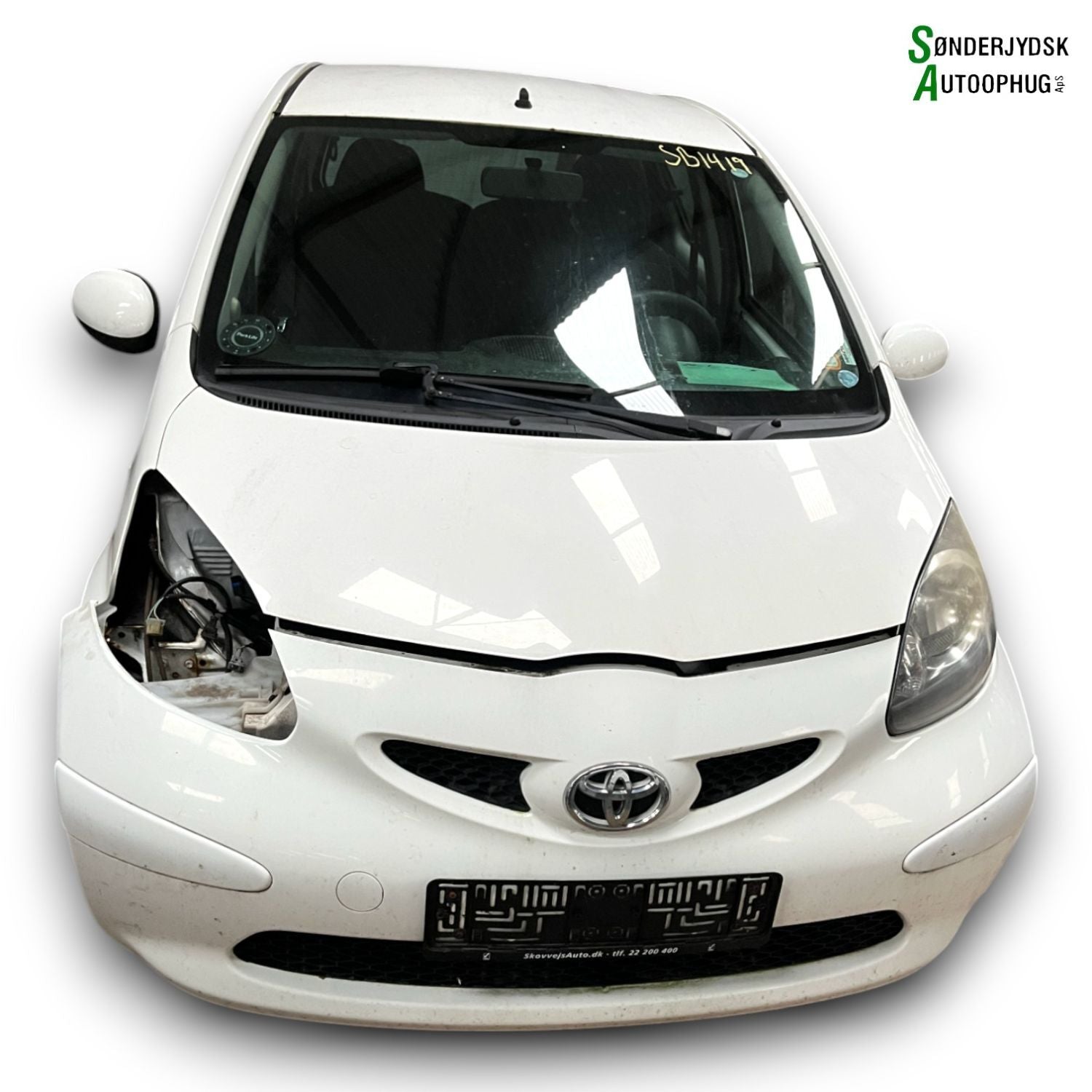 Toyota Aygo Pluk-Selv-Bil Med OEM Nr. Ophugger Fra Toyota Ophugger